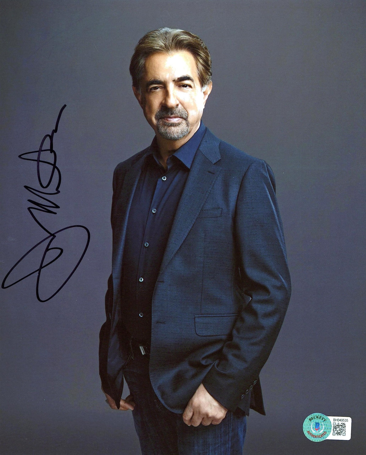 Joe Mantegna Criminal Minds Authentic Signed 8x10 Photo BAS #BH049535