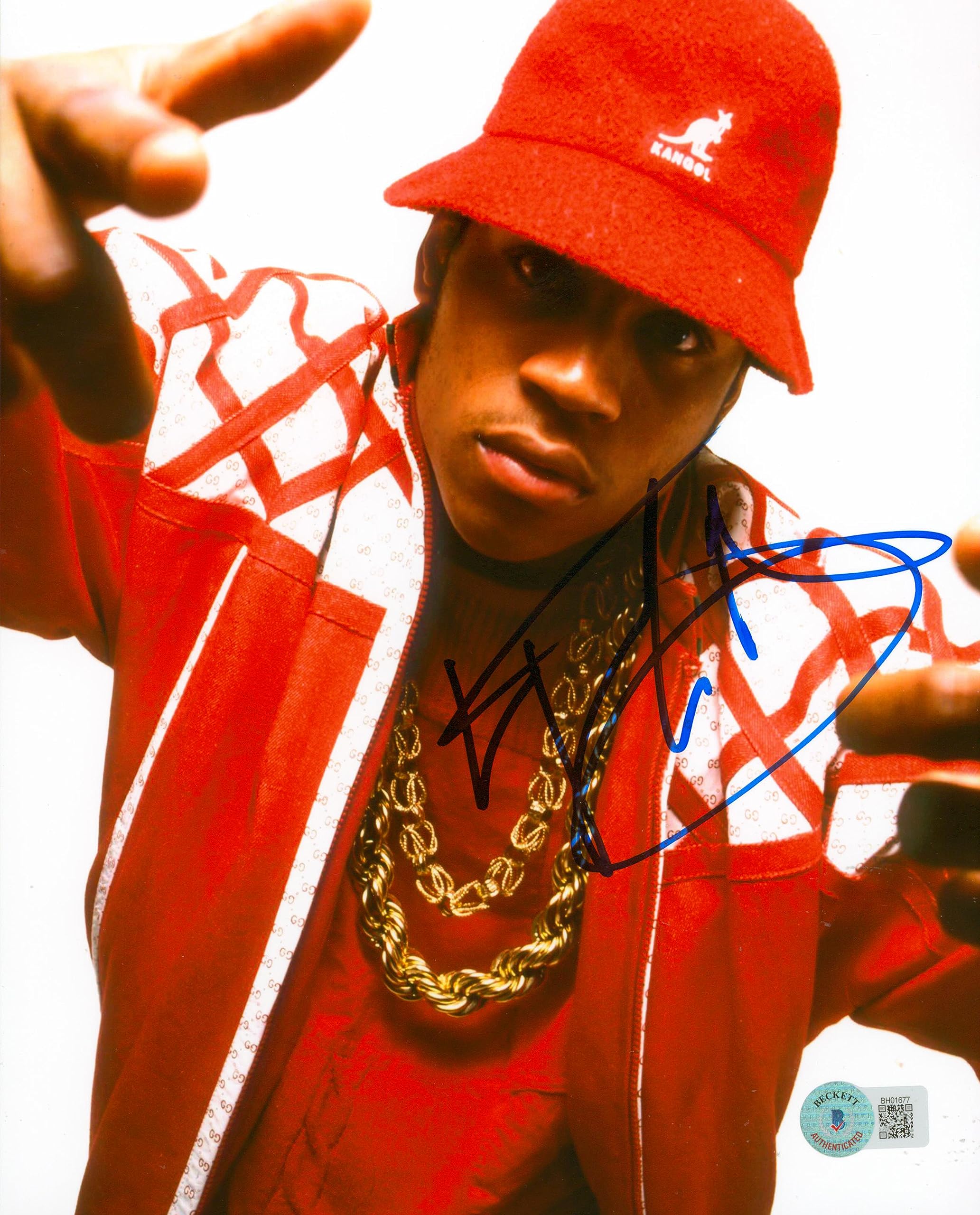 L.L. Cool J Rapper Authentic Signed 8x10 Photo Autographed BAS #BH01677