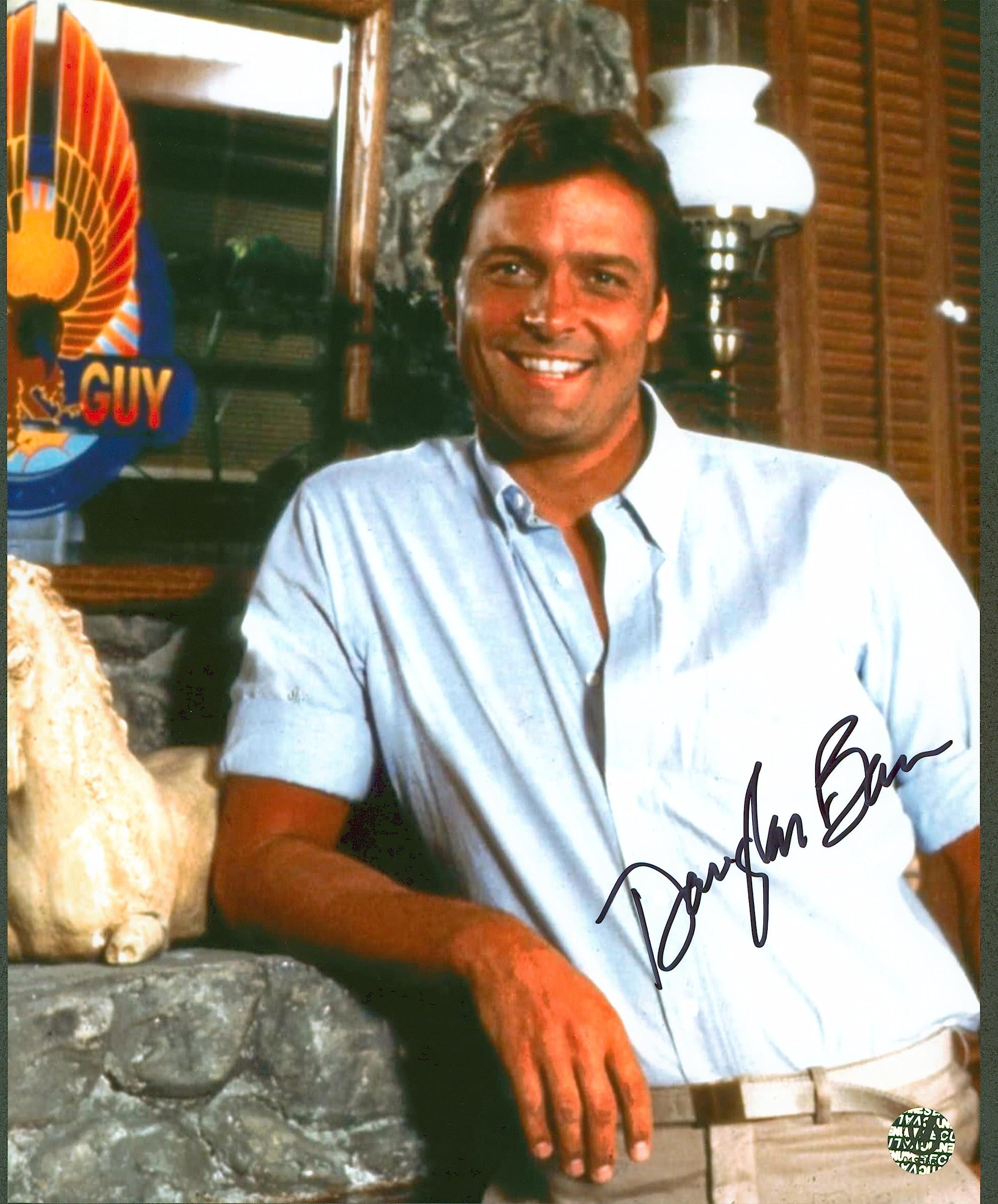 Doug Barr The Fall Guy Authentic Signed 8x10 Photo Autographed Wizard World 4