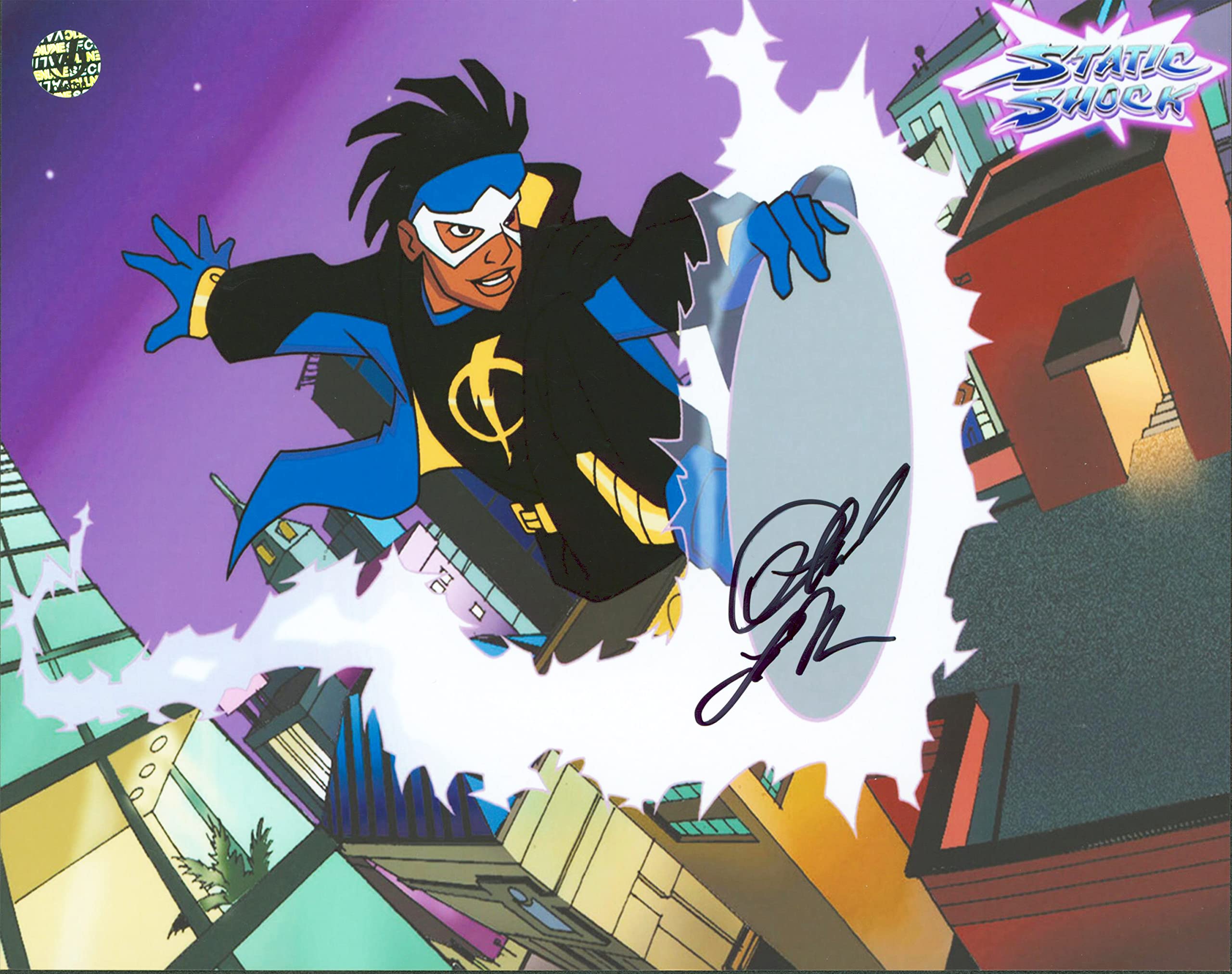 Phil LaMarr Static Shock Authentic Signed 8x10 Photo Autographed Wizard World 1