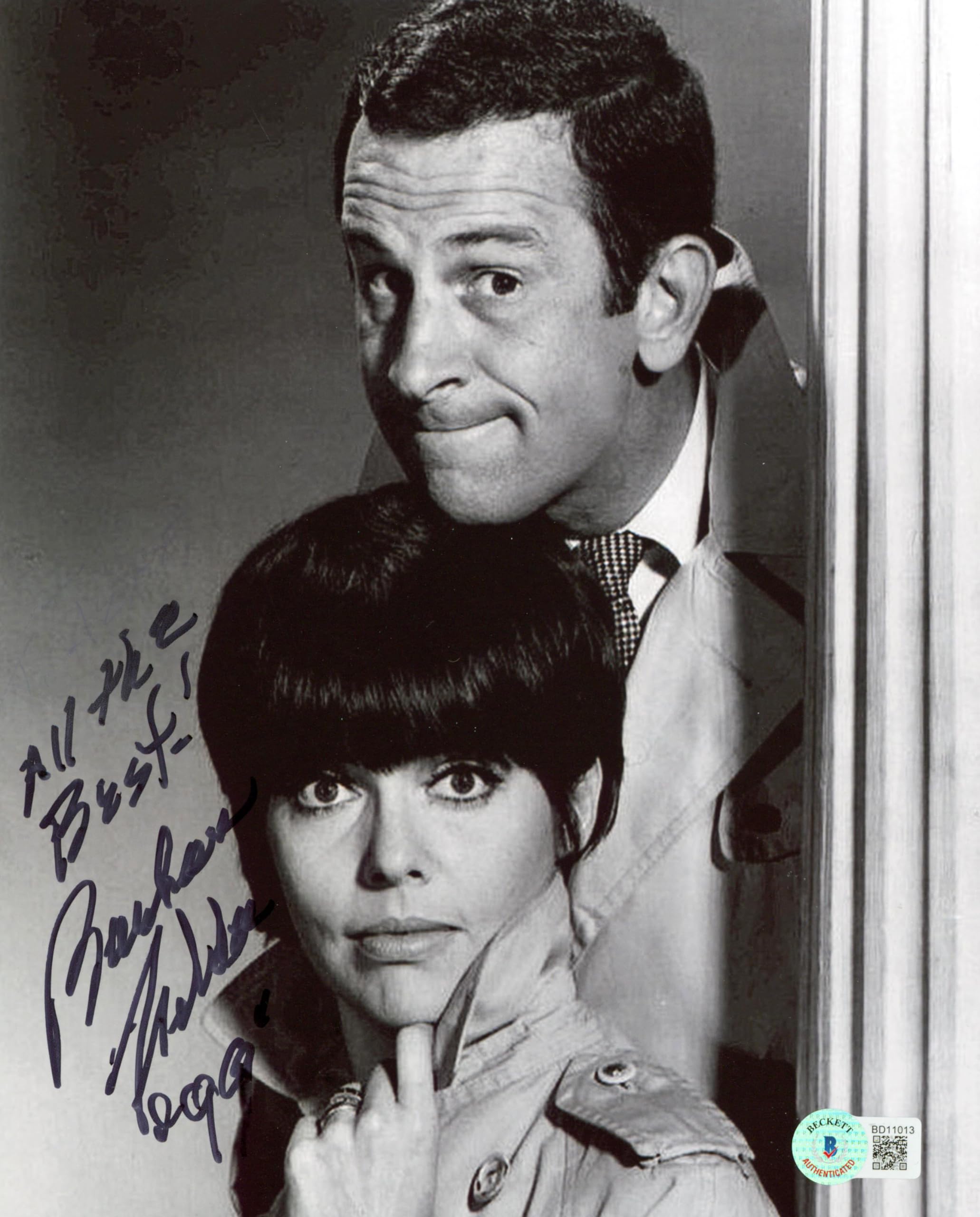 Barbara Feldon Get Smart "All The Best" Authentic Signed 8x10 Photo BAS #BD11013