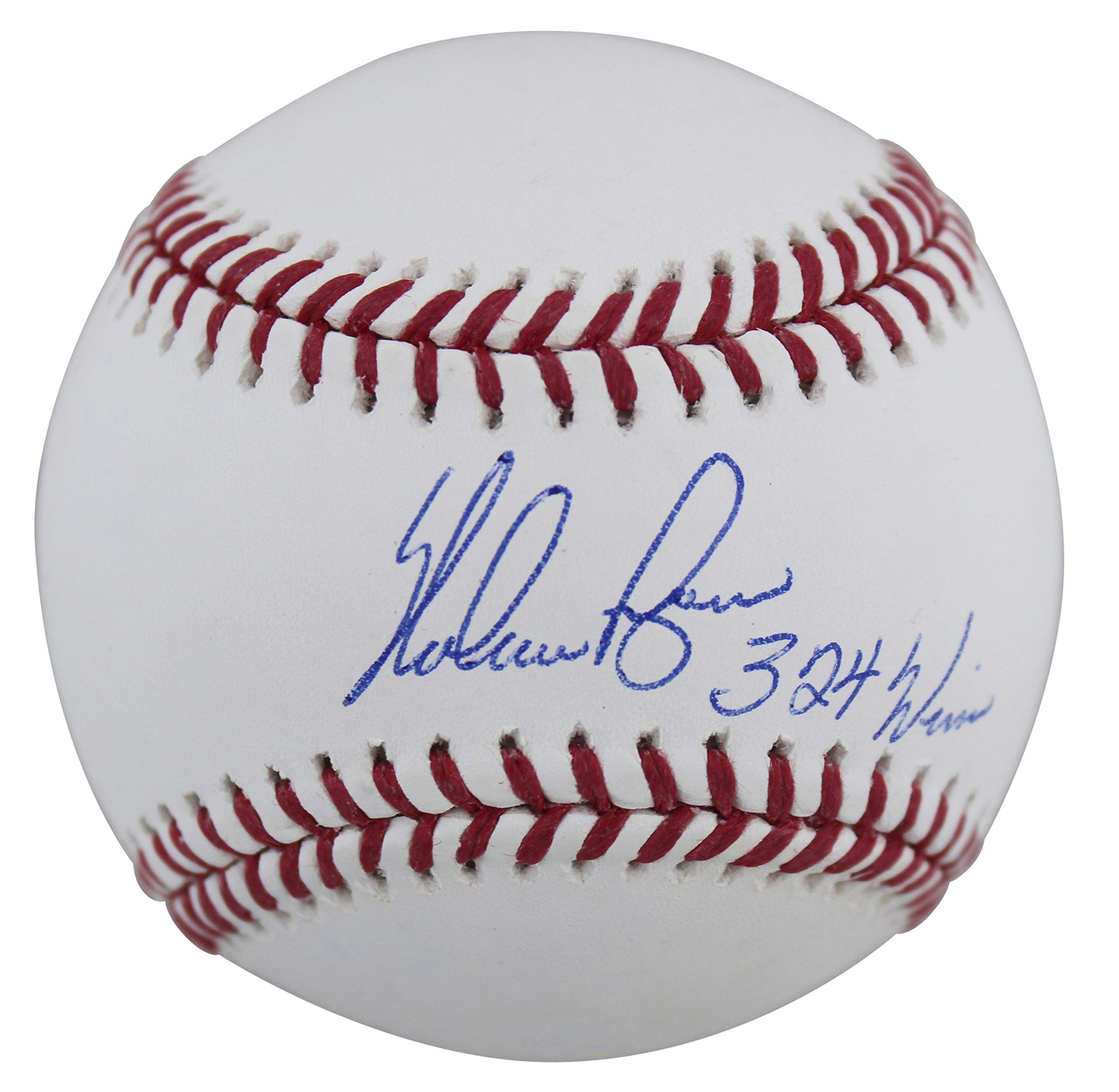 Rangers Nolan Ryan 324 Wins Authentic Signed Robert Manfred Oml Baseball BAS