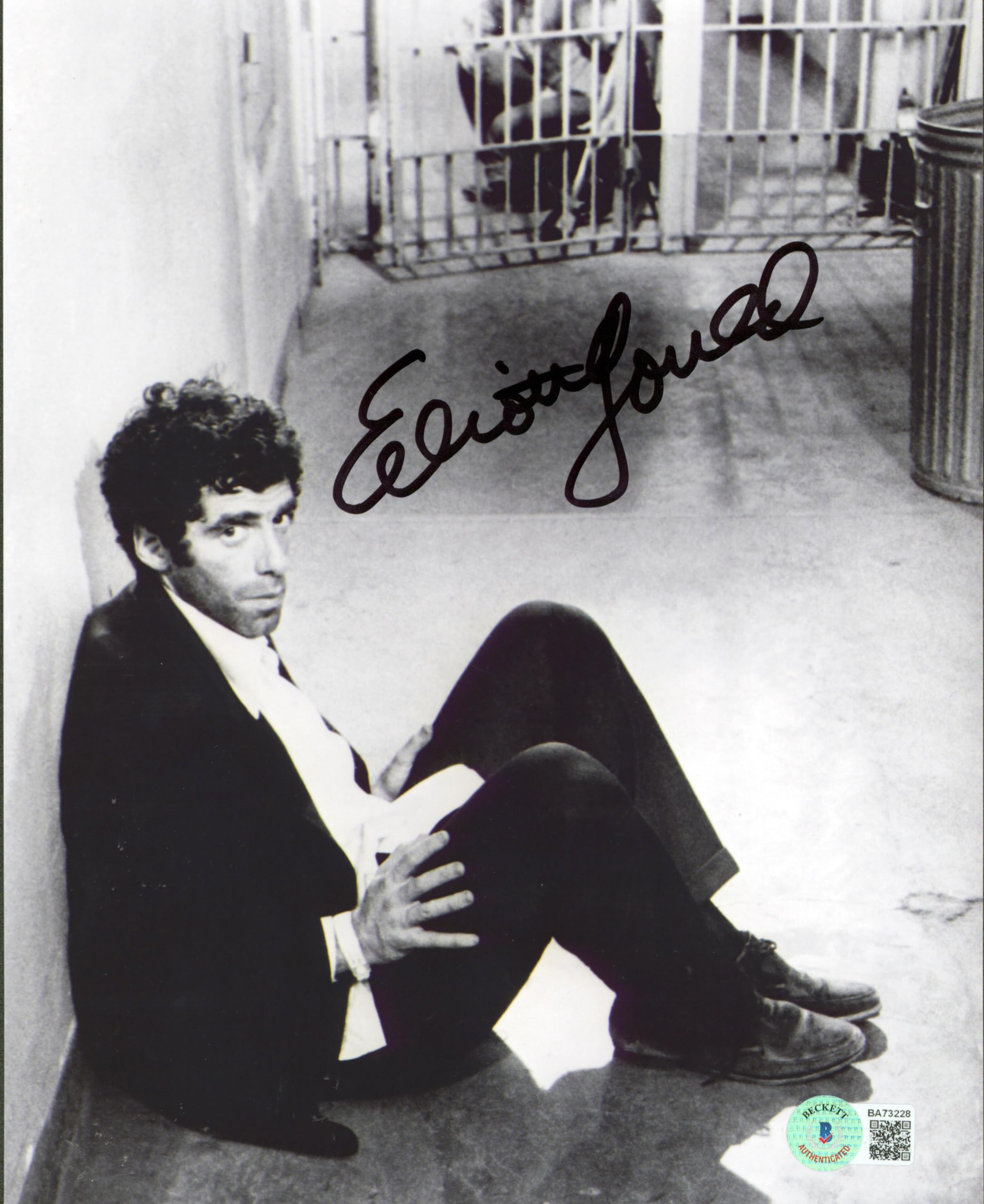 Elliott Gould The Long Goodbye Authentic Signed 8x10 Photo BAS #BA73228