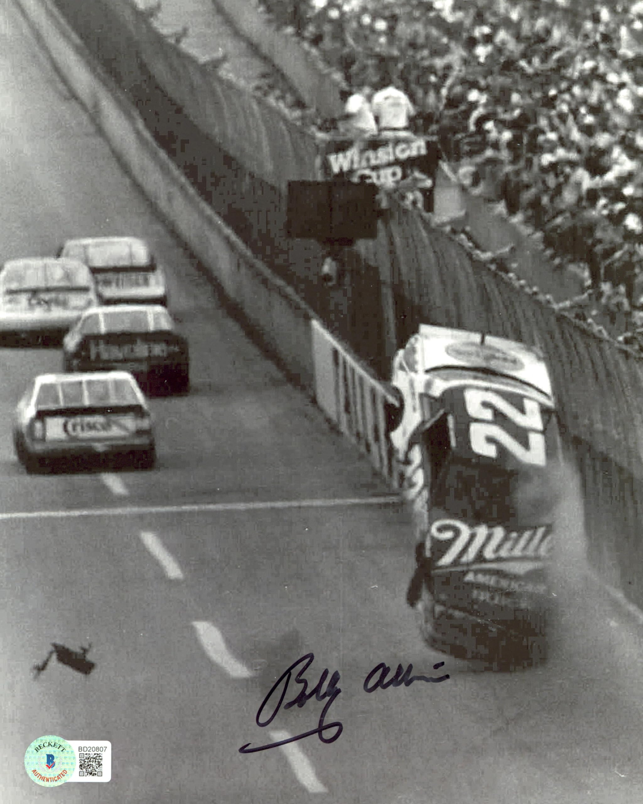 Bobby Allison NASCAR Authentic Signed 8x10 Photo Autographed BAS #BD20807