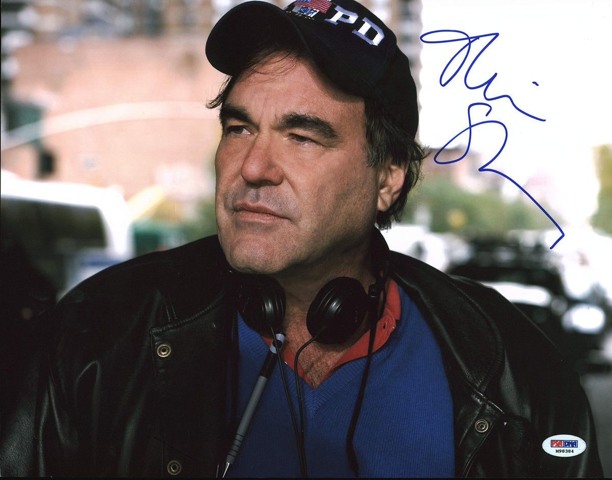 Oliver Stone Scarface Authentic Signed 11x14 Photo Autographed PSA/DNA #M98384