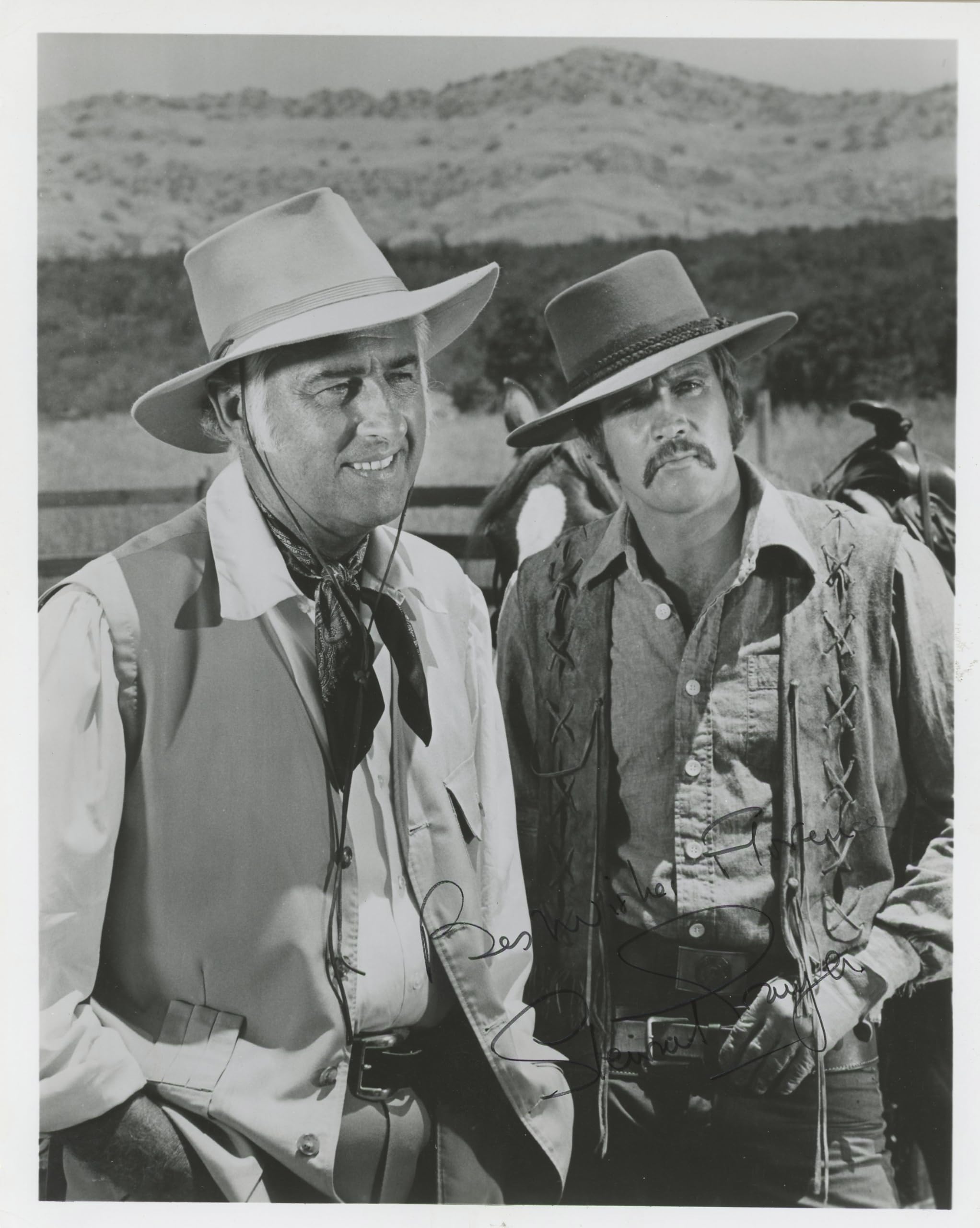 Stewart Granger Scaramouche "Best Wishes Florence" Signed 8x10 Photo BAS BN29214