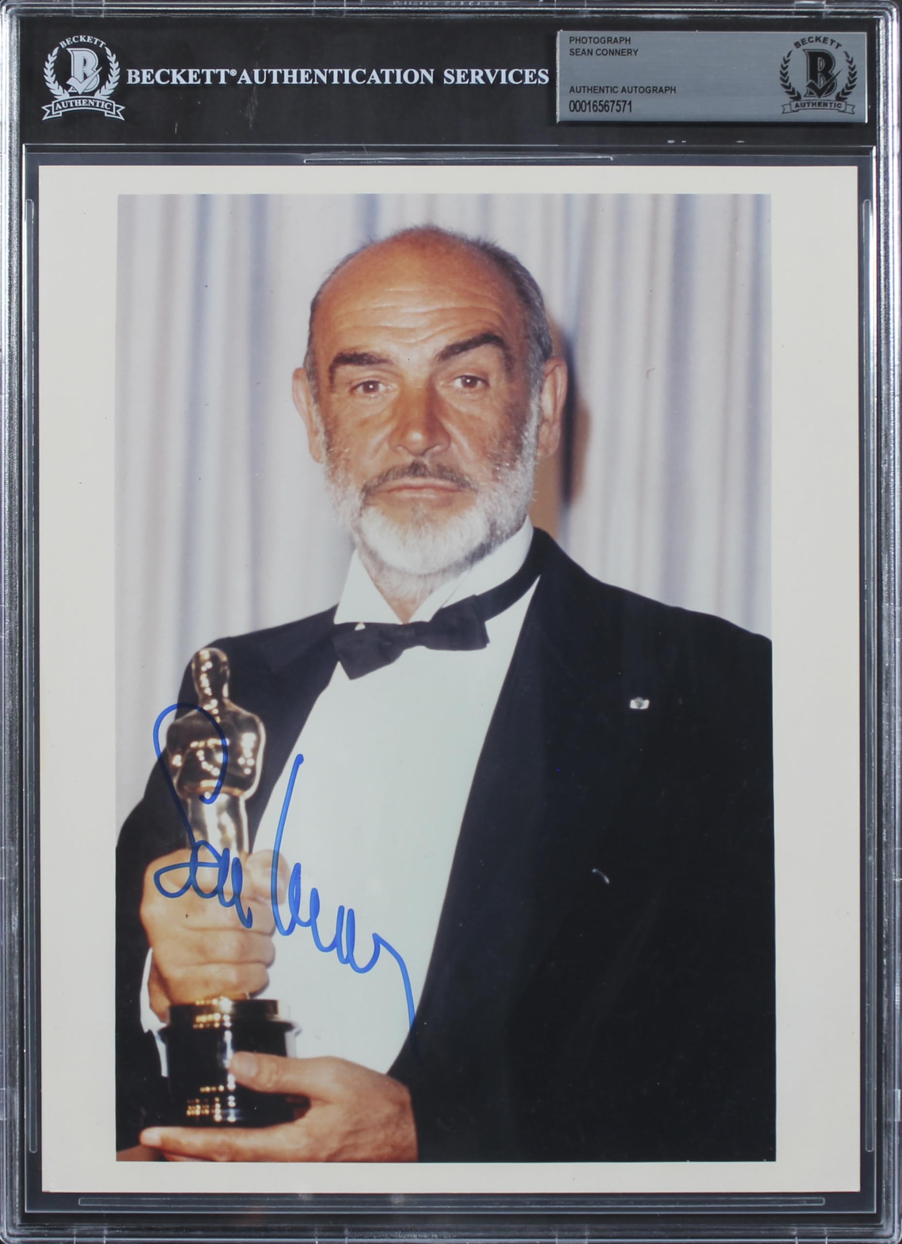 Sean Connery The Untouchables Authentic Signed 8x10 Photo BAS Slabbed 2