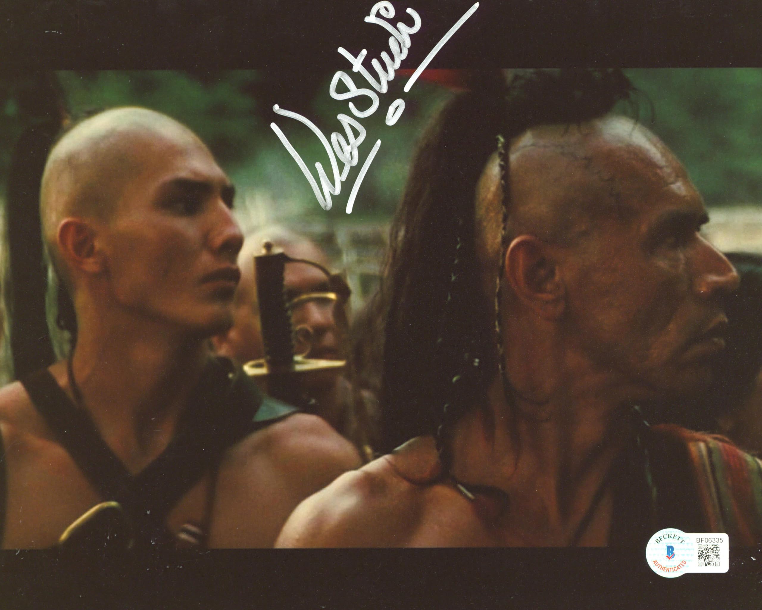 Wes Studi The Last of the Mohicans Authentic Signed 8x10 Photo BAS #BF06335