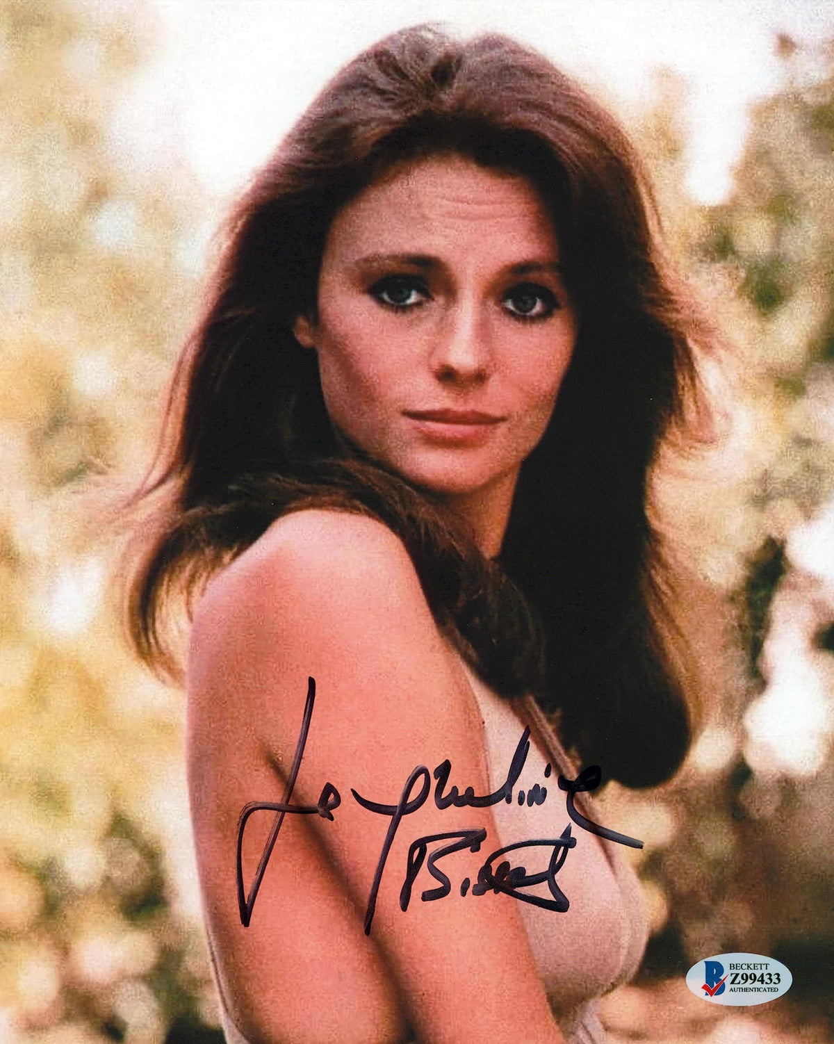 Jacqueline Bisset The Deep Authentic Signed 8x10 Photo Autographed BAS #Z99433