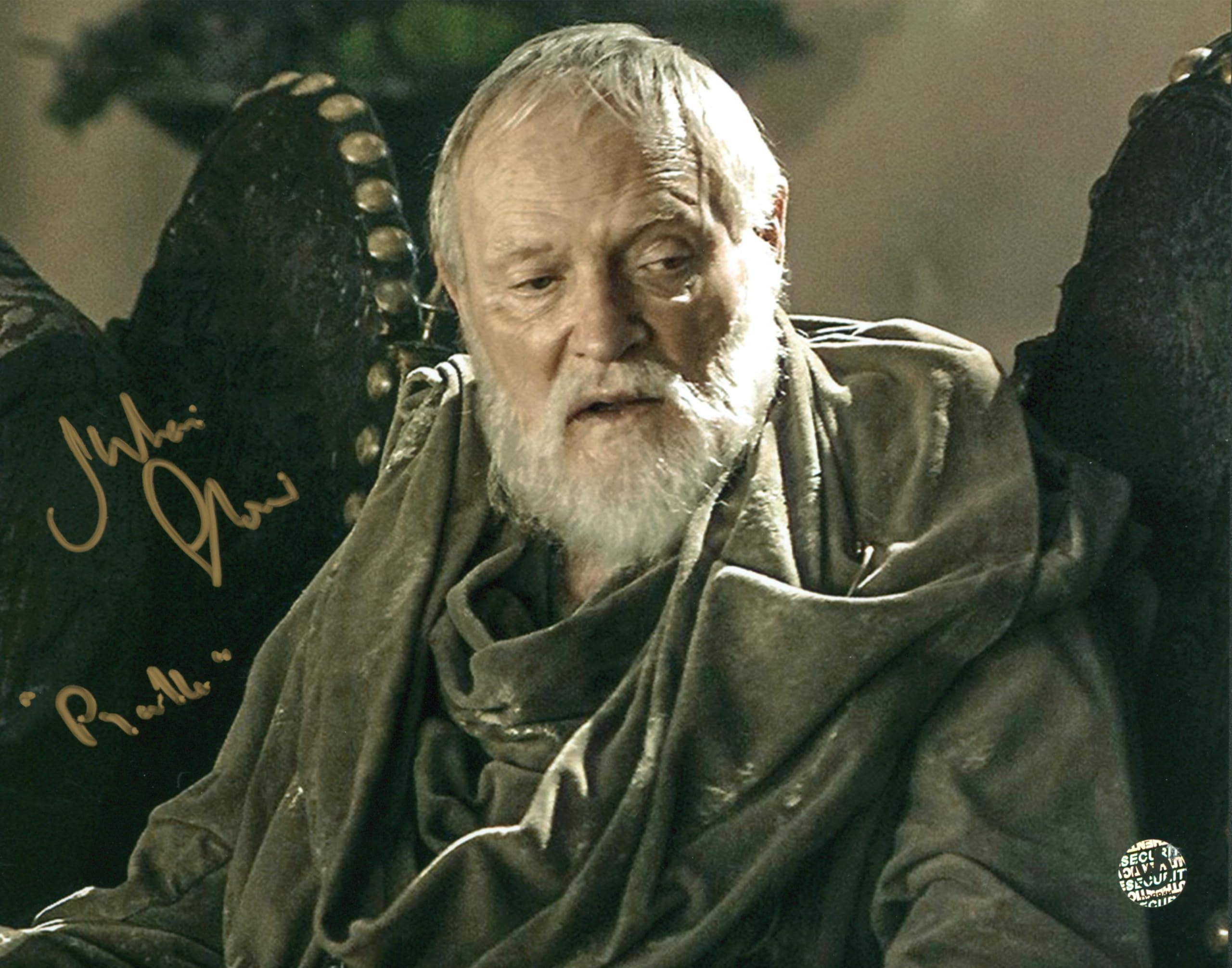 Julian Glover Game of Thrones "Pycelle" Authentic Signed 8x10 Photo Wizard World