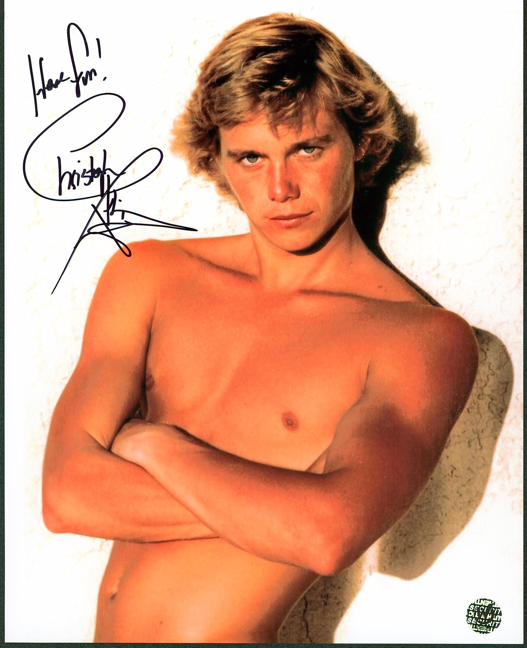 Chris Atkins The Blue Lagoon "Have Fun!" Signed 8x10 Photo Wizard World #029035