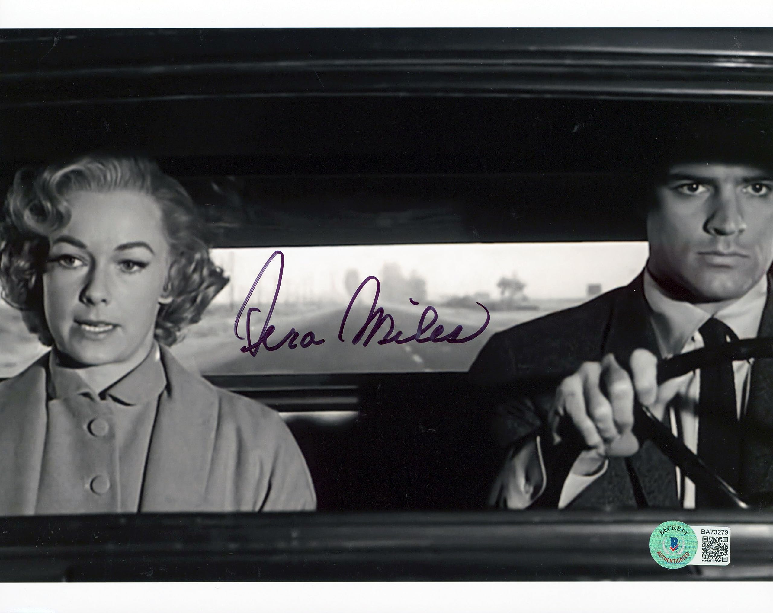 Vera Miles Psycho Authentic Signed 8x10 Photo Autographed BAS #BA73279