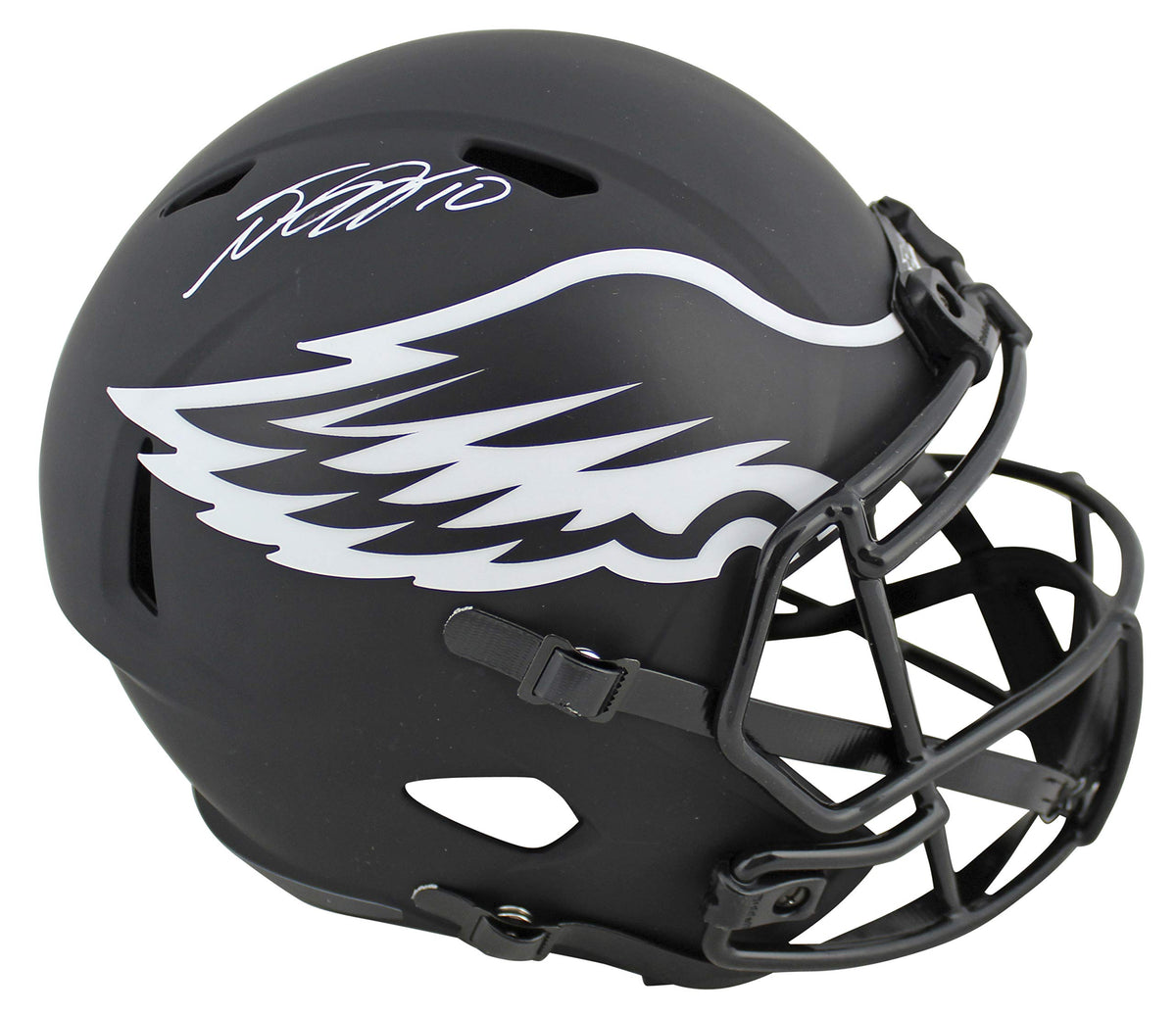 Eagles Desean Jackson Signed Eclipse Full Size Speed Rep Helmet JSA Witness