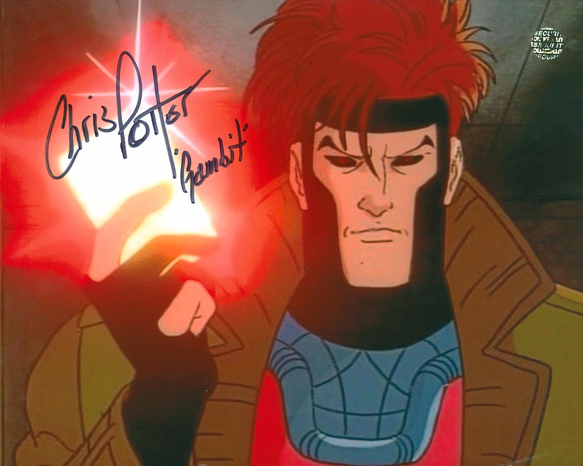 Chris Potter X-Men The Animated Series Signed 8x10 Photo Wizard World #027788