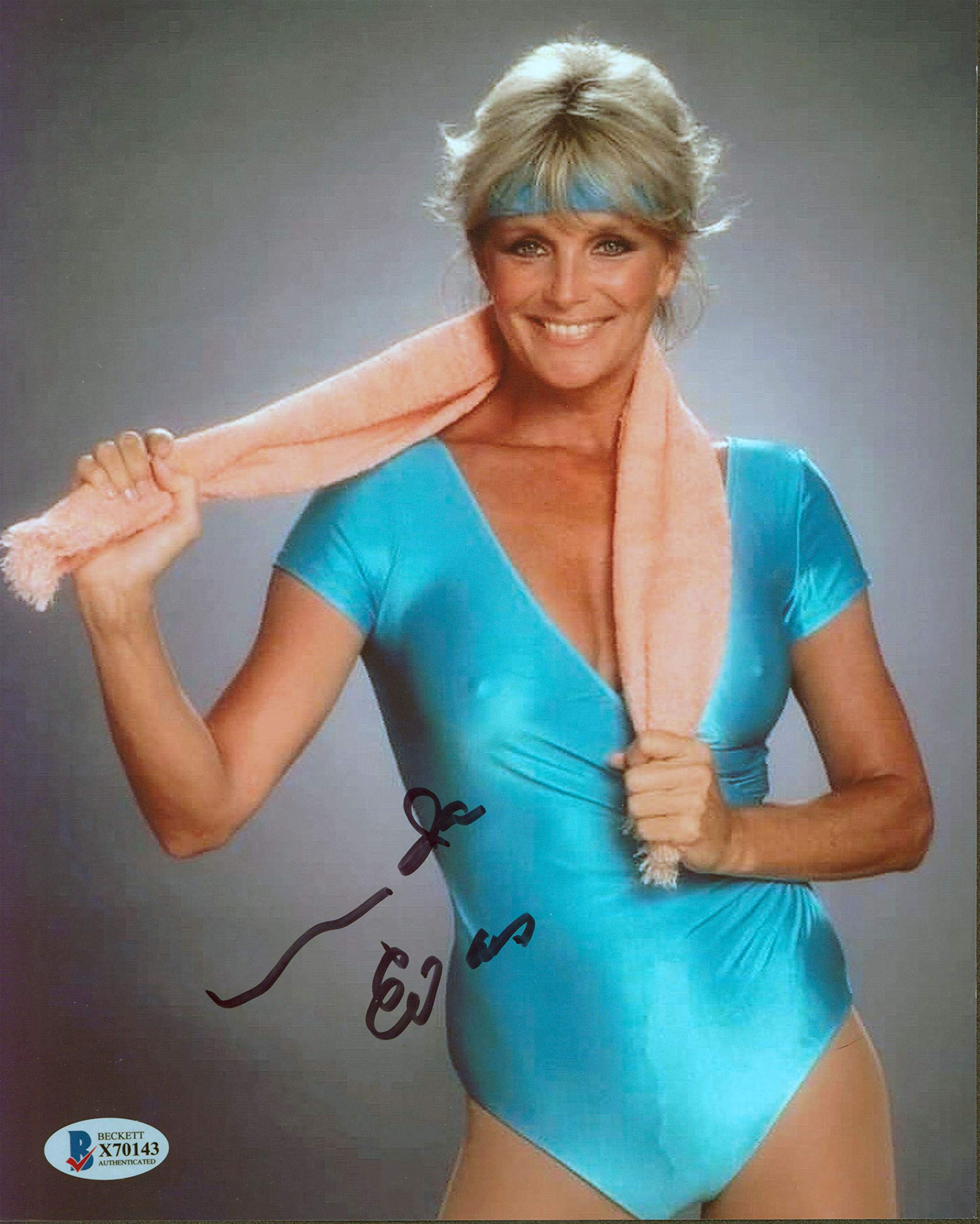 Linda Evans Dynasty Authentic Signed 8x10 Photo Autographed BAS #X70143