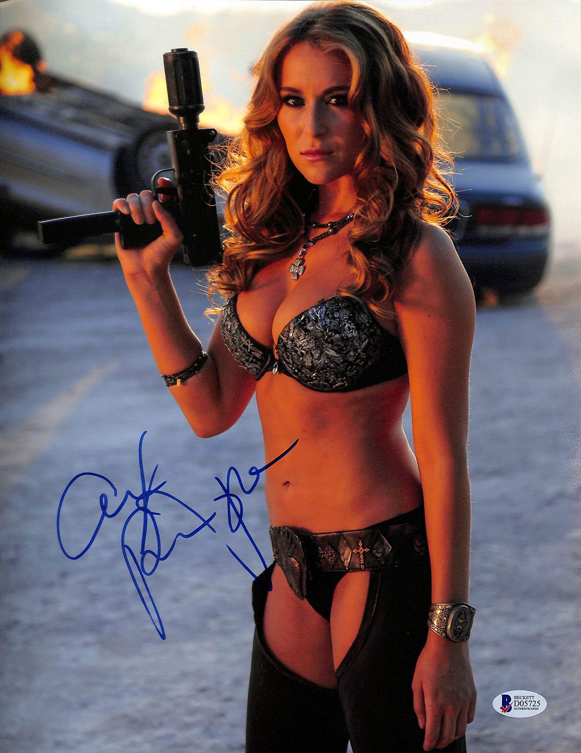 Alexa Vega Machete Kills Sexy Authentic Signed 11x14 Photo BAS #D05725