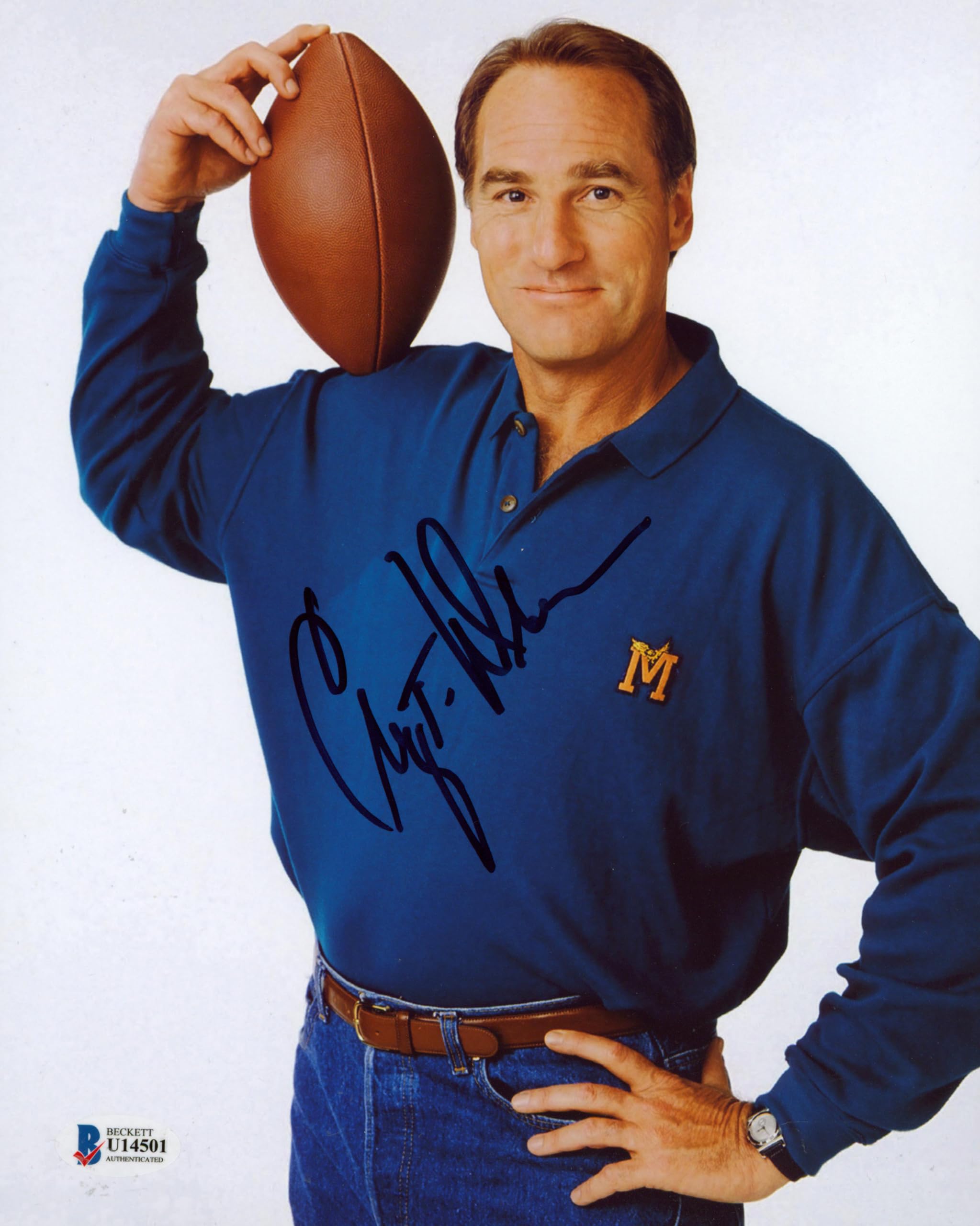 Craig T. Nelson Coach Authentic Signed 8x10 Photo Autographed BAS #U14501