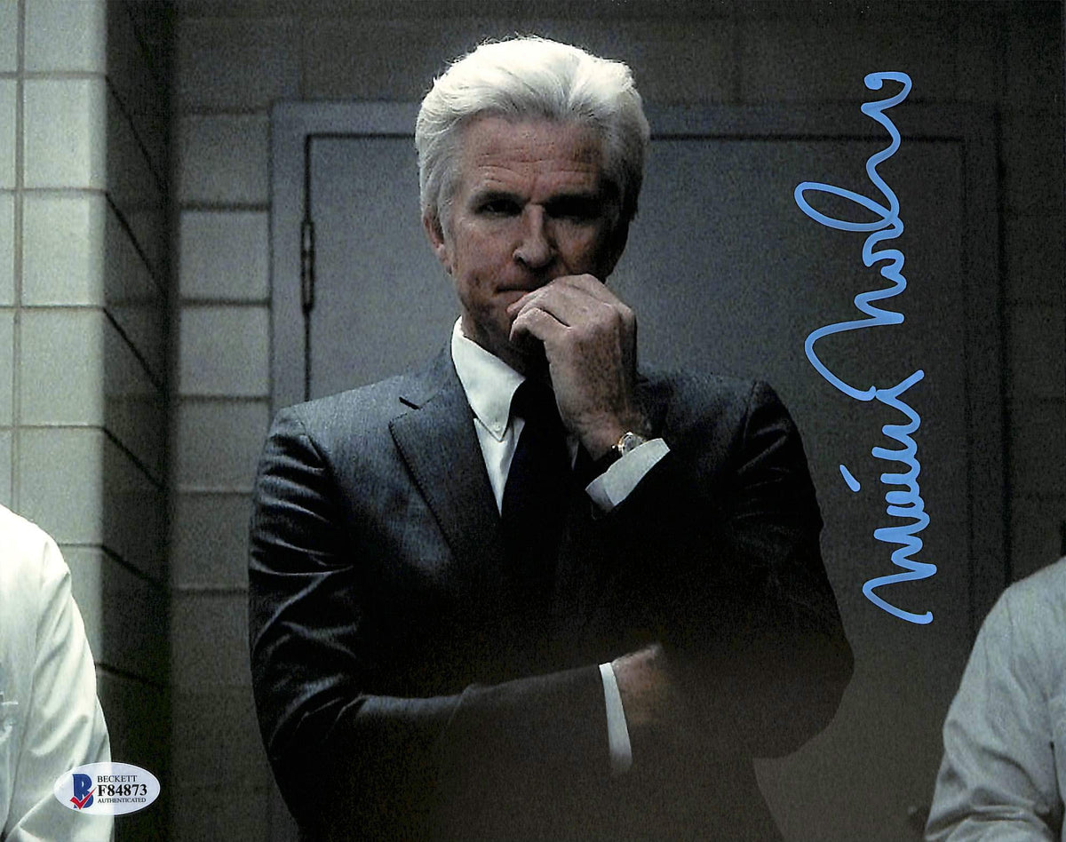 Matthew Modine Stranger Things Authentic Signed 8x10 Photo BAS #F84873
