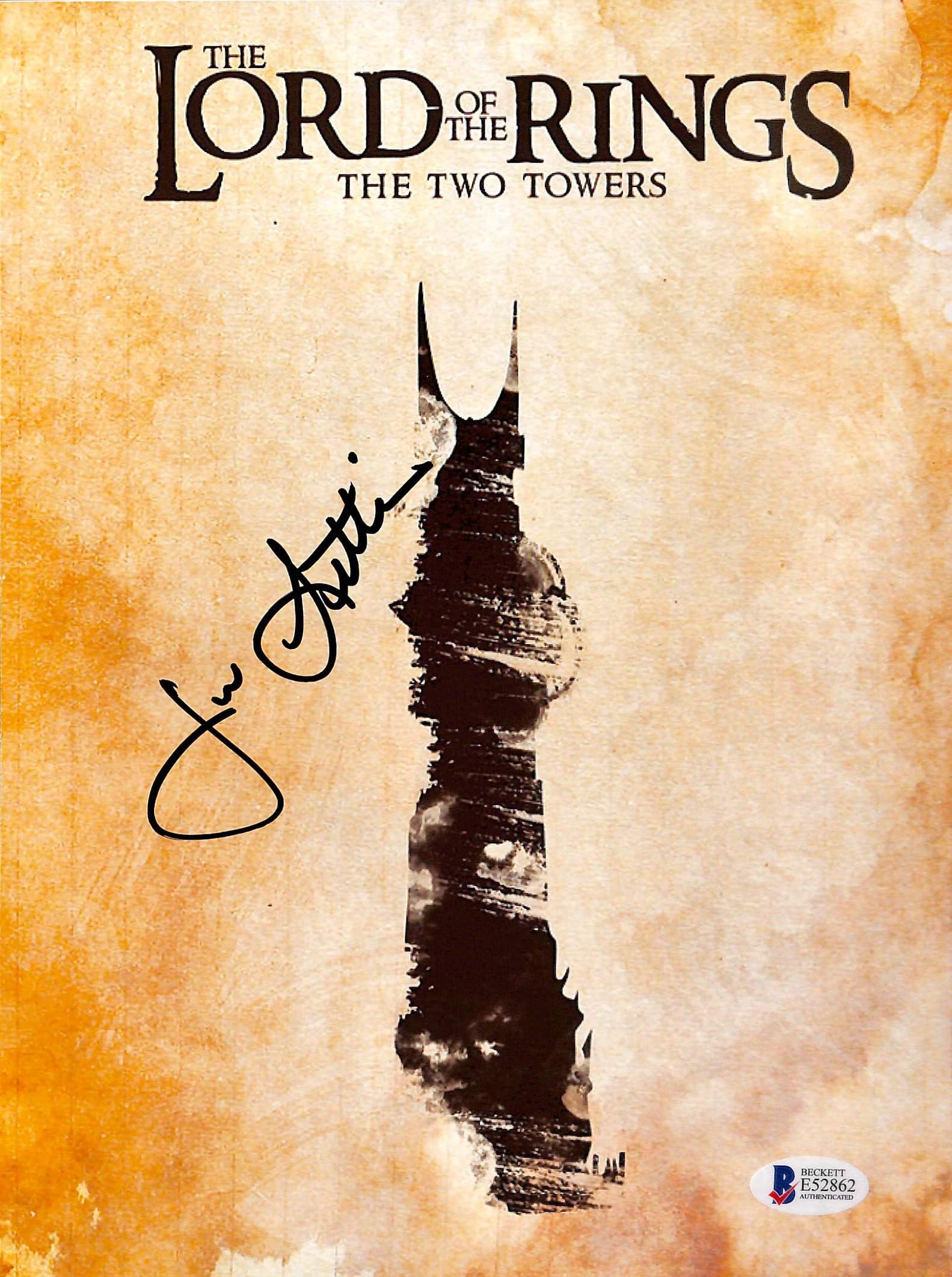 Joe Letteri Visual Effects The Lord of the Rings Signed 8x10 Photo BAS #E52862