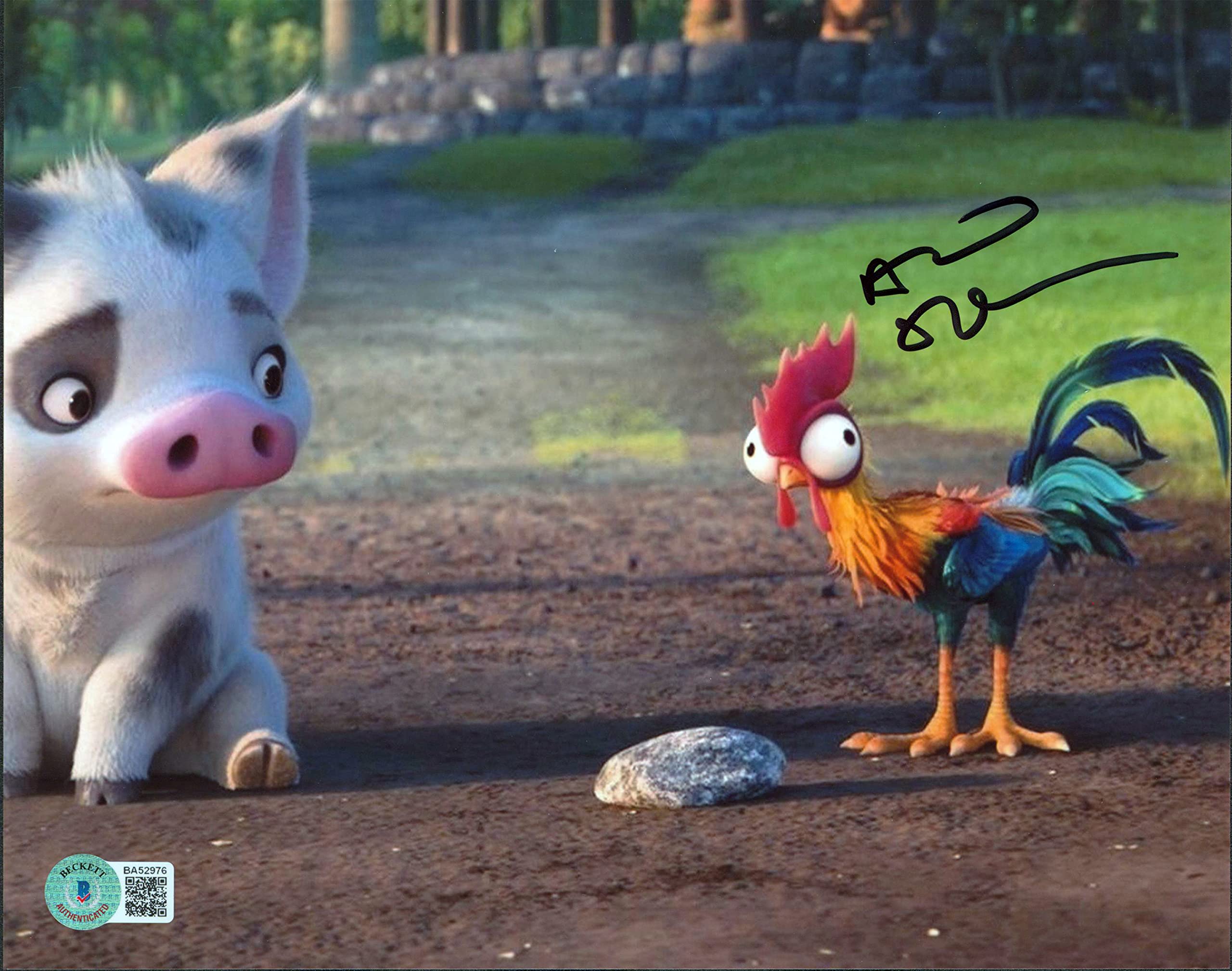 Alan Tudyk Moana Authentic Signed 8x10 Photo Autographed BAS #Ba52976