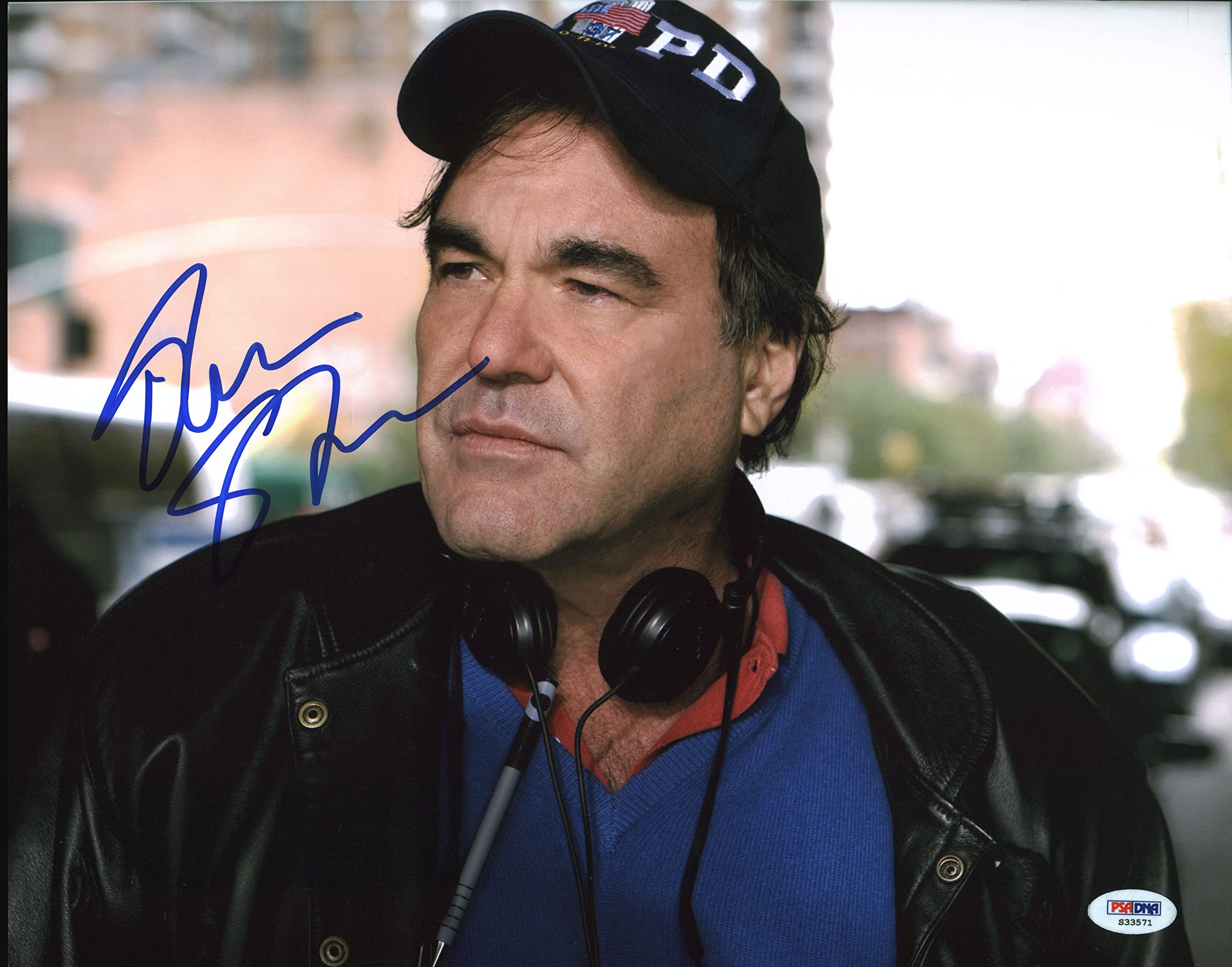 Oliver Stone Platoon Authentic Signed 11x14 Photo Autographed PSA/DNA #S33571