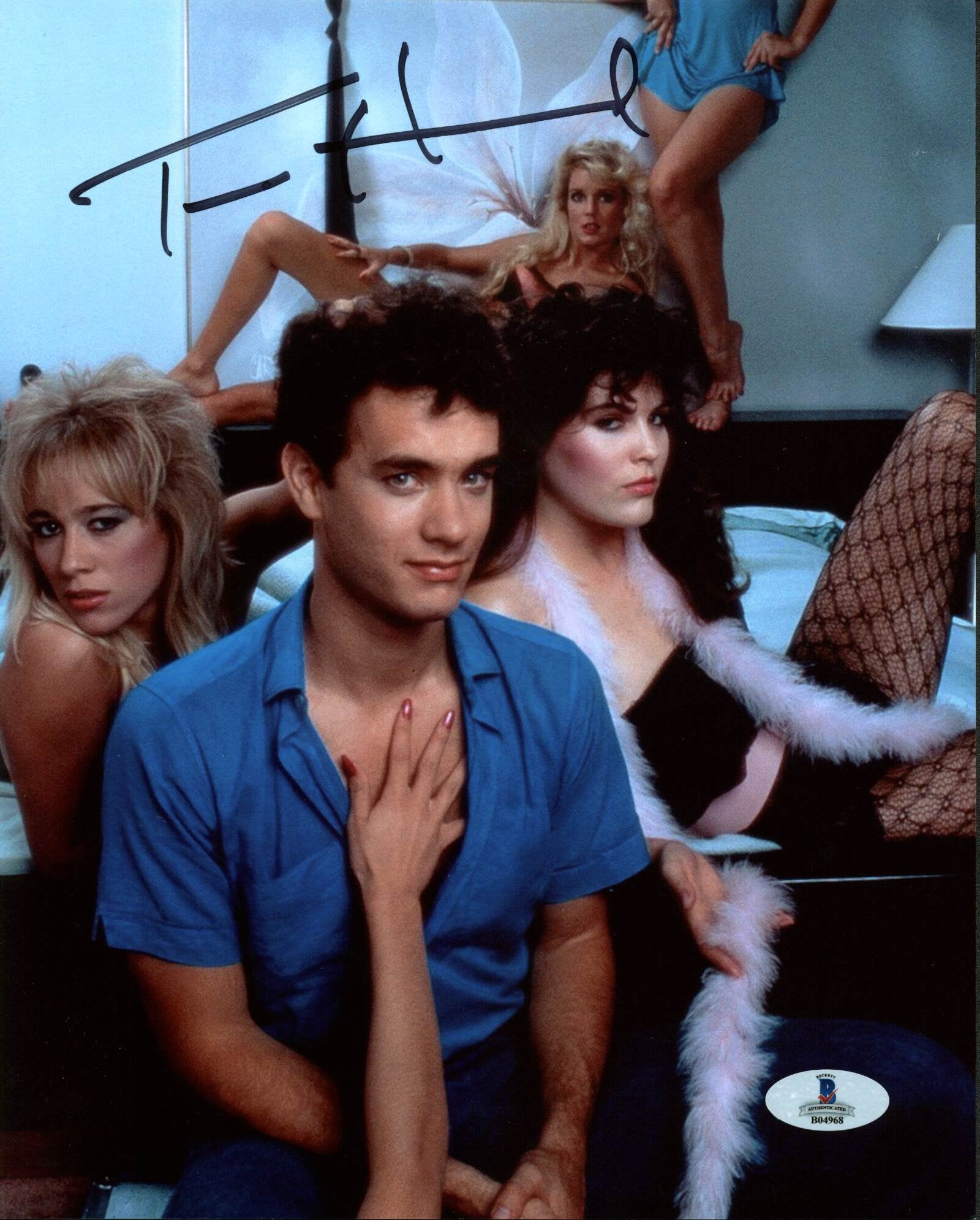 Tom Hanks Bachelor Party Authentic Signed 8X10 Photo Autographed BAS #B04968