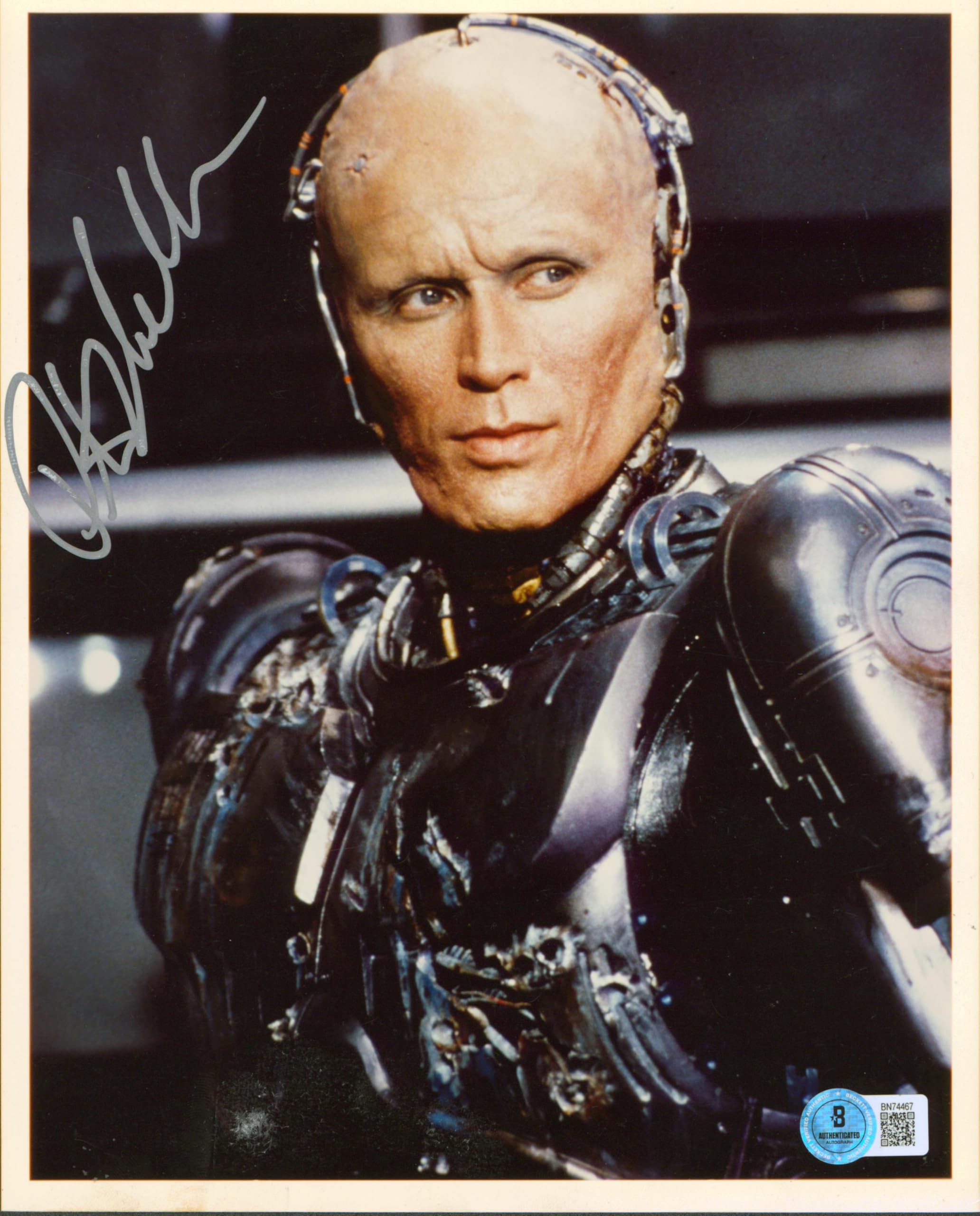 Peter Weller RoboCop Authentic Signed 8x10 Photo Autographed BAS #BN74467
