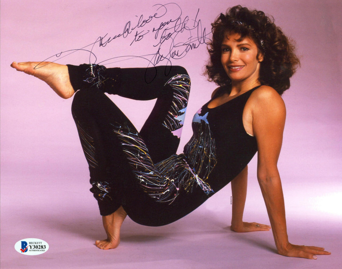 Jaclyn Smith Charlie's Angels "Much Love To You" Signed 8x10 Photo BAS #Y30283