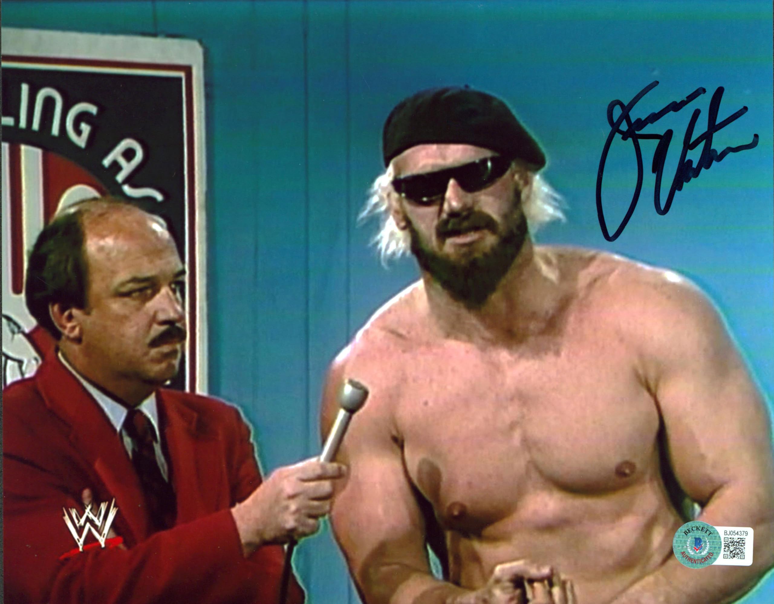 Jesse Ventura Predator Authentic Signed 8x10 Horizontal Photo Autographed BAS 3