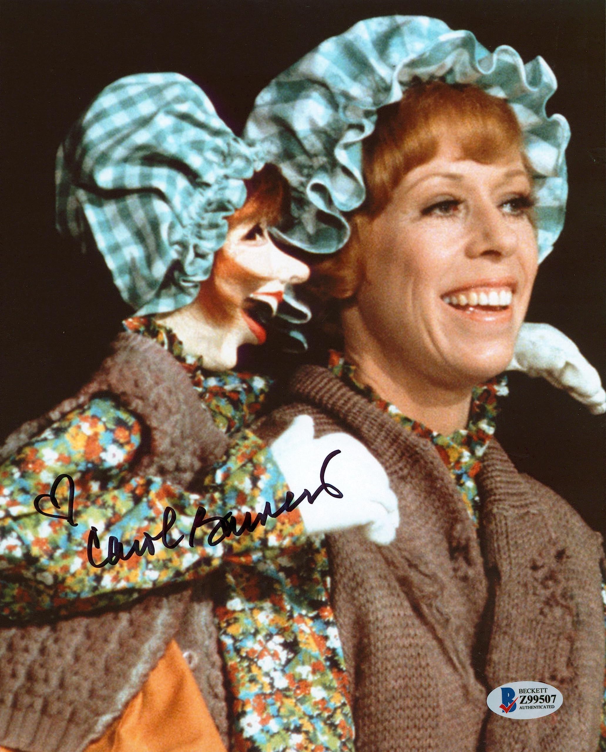 Carol Burnett Authentic Signed 8x10 Photo Autographed BAS #Z99507