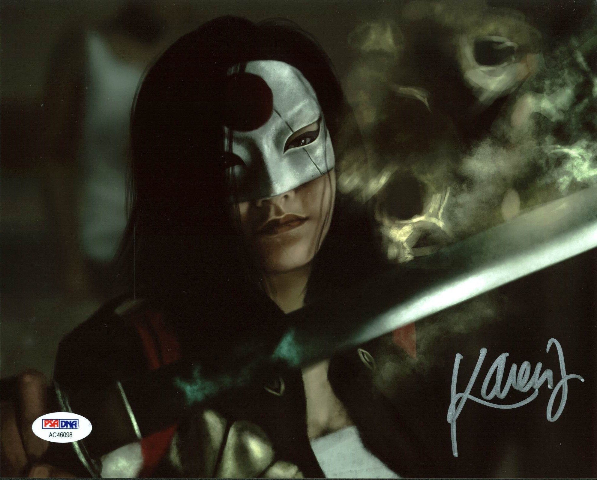 Karen Fukuhara Suicide Squad Authentic Signed 8X10 Photo Autographed PSA/DNA 7