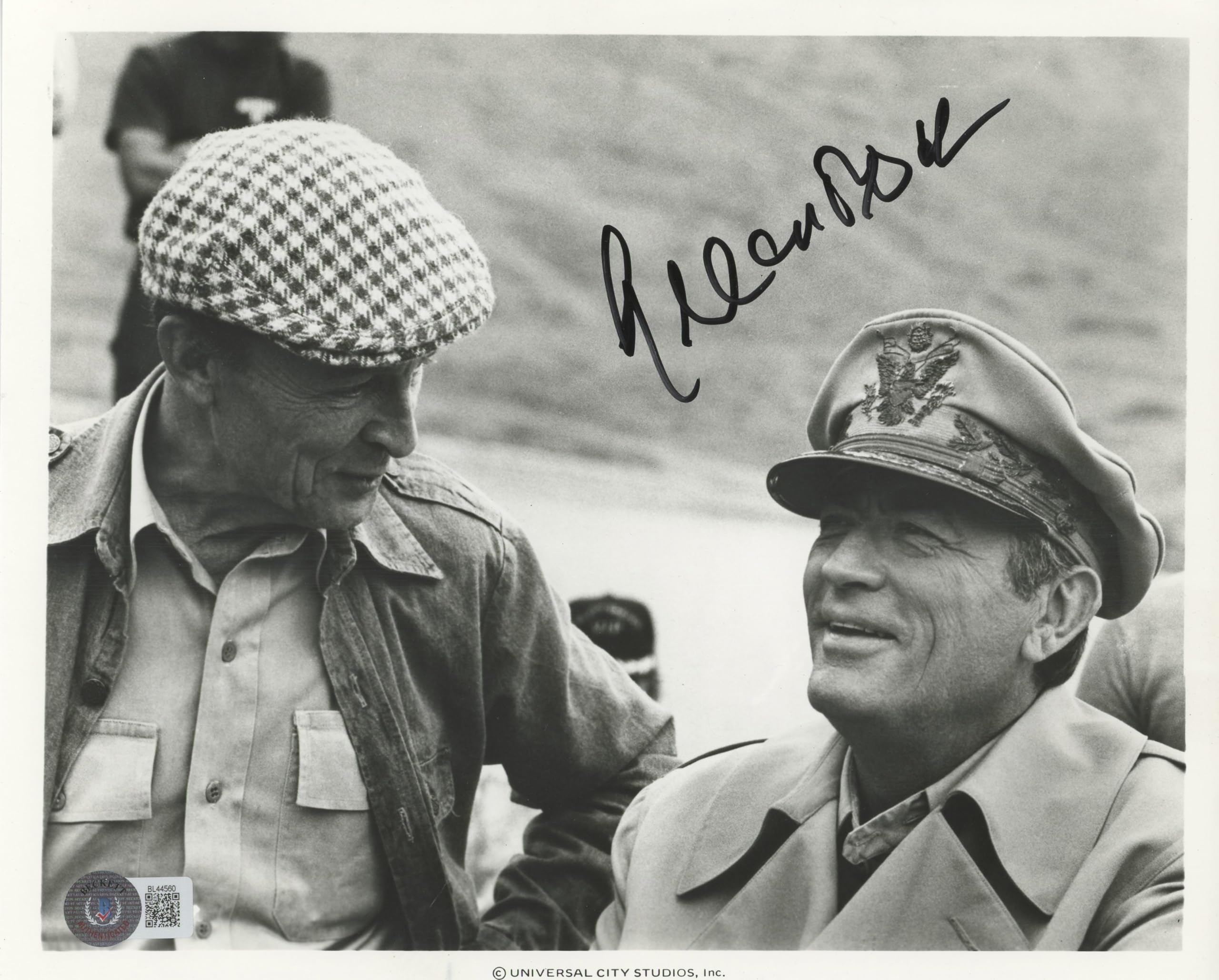 Gregory Peck MacArthur Authentic Signed 8x10 Photo Autographed BAS #BL44560