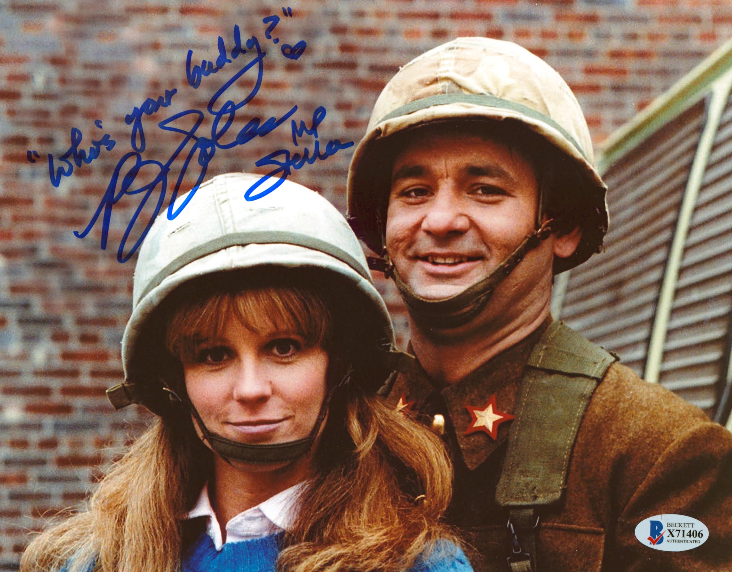 P.J. Soles Stripes "Who's Your Buddy? MP Stella" Signed 8x10 Photo BAS #X71406