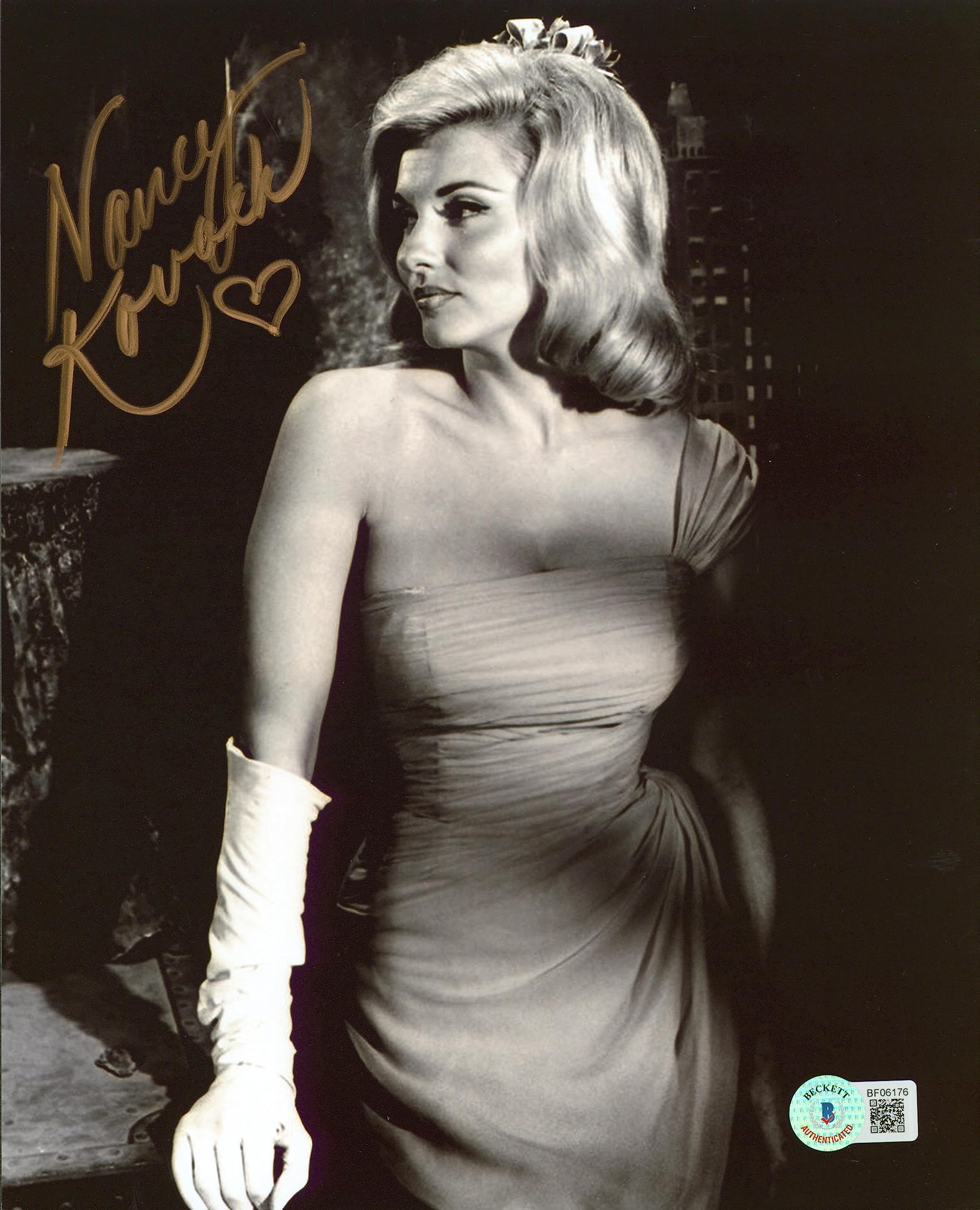 Nancy Kovack Jason and the Argonauts Signed 8x10 Sexy Photo BAS #BF06176