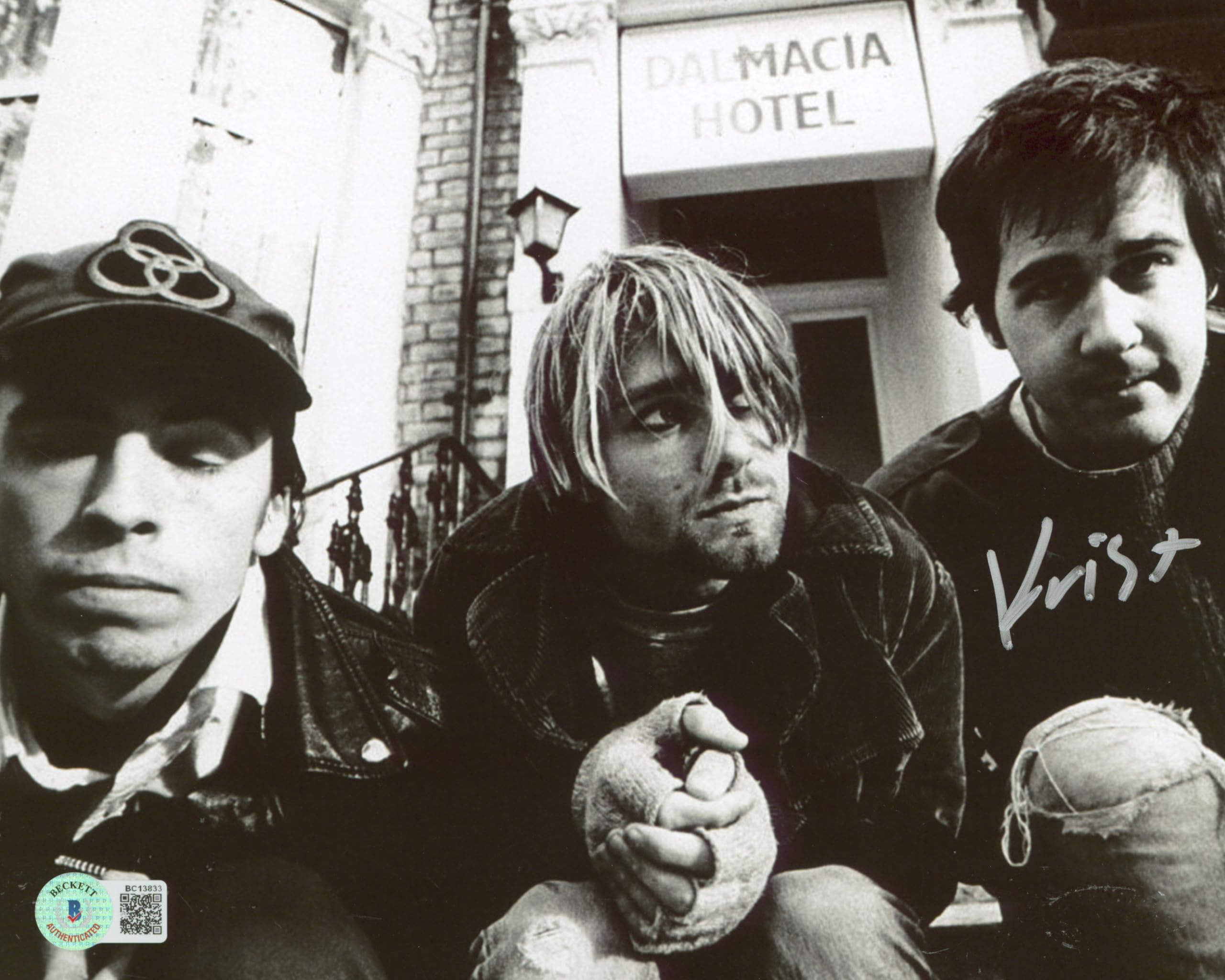 Krist Novoselic Nirvana Authentic Signed 8x10 Photo Autographed BAS #BC13833
