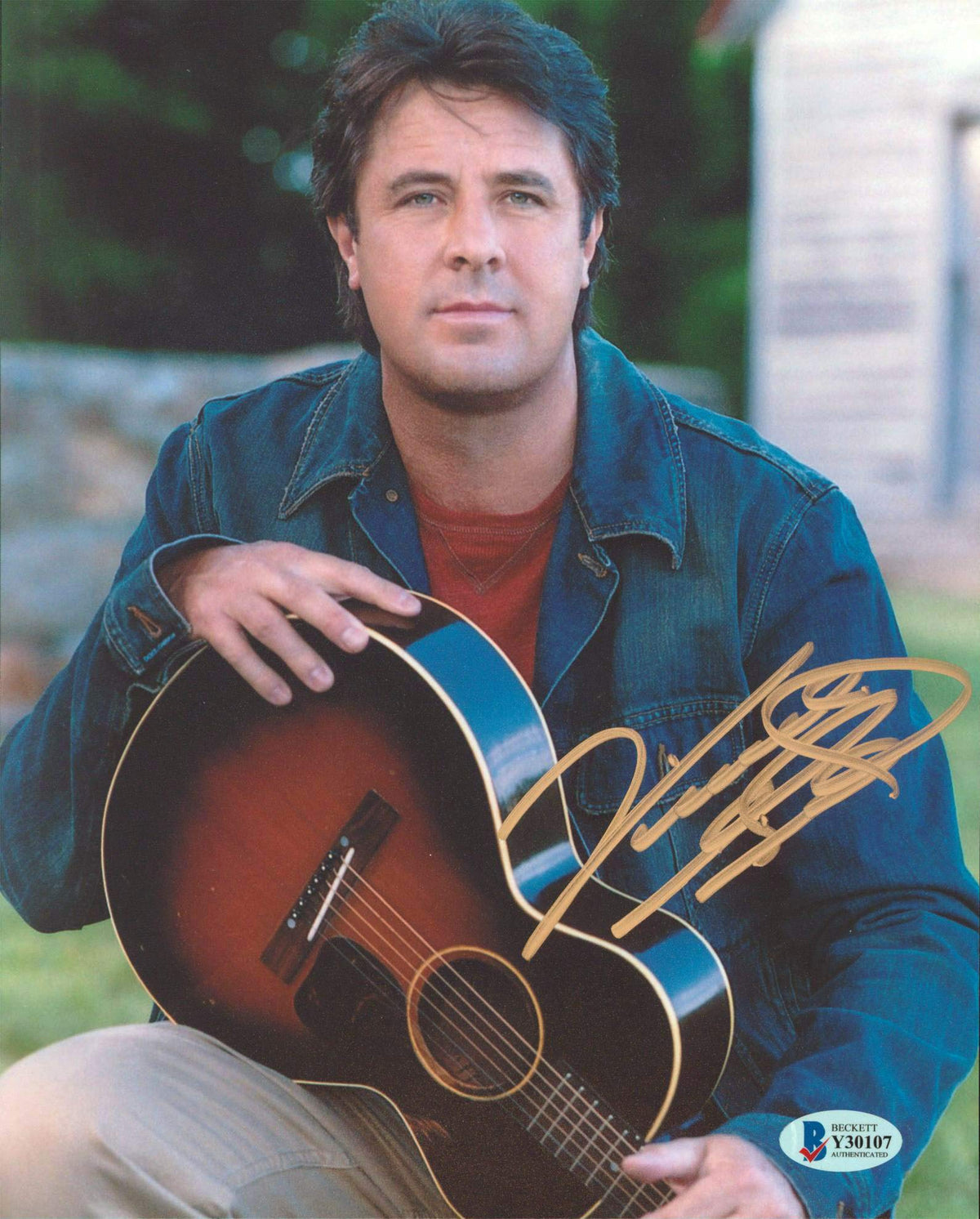 Vince Gill Country Musician Authentic Signed 8x10 Photo Autographed BAS #Y30107