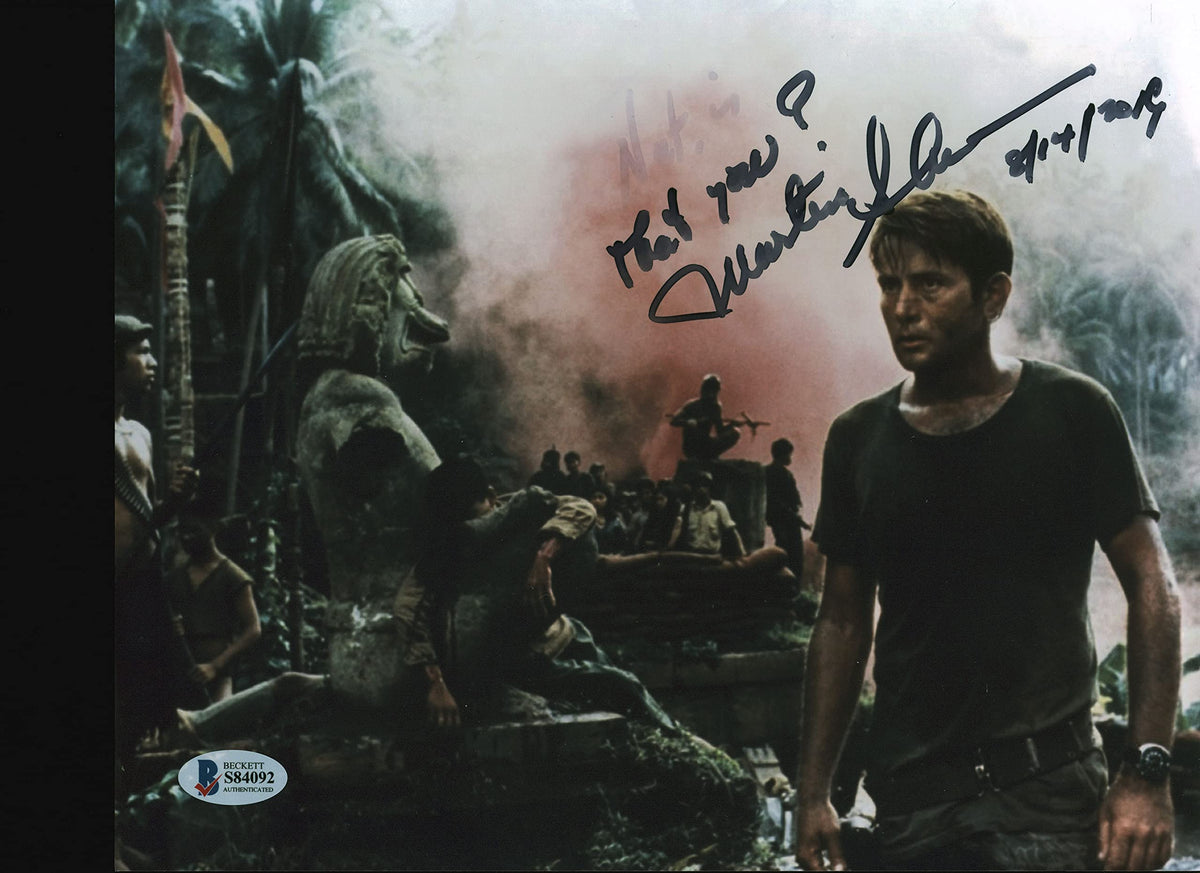 Martin Sheen Apocalypse Authentic Signed 8x10 Photo Autographed BAS #S84092