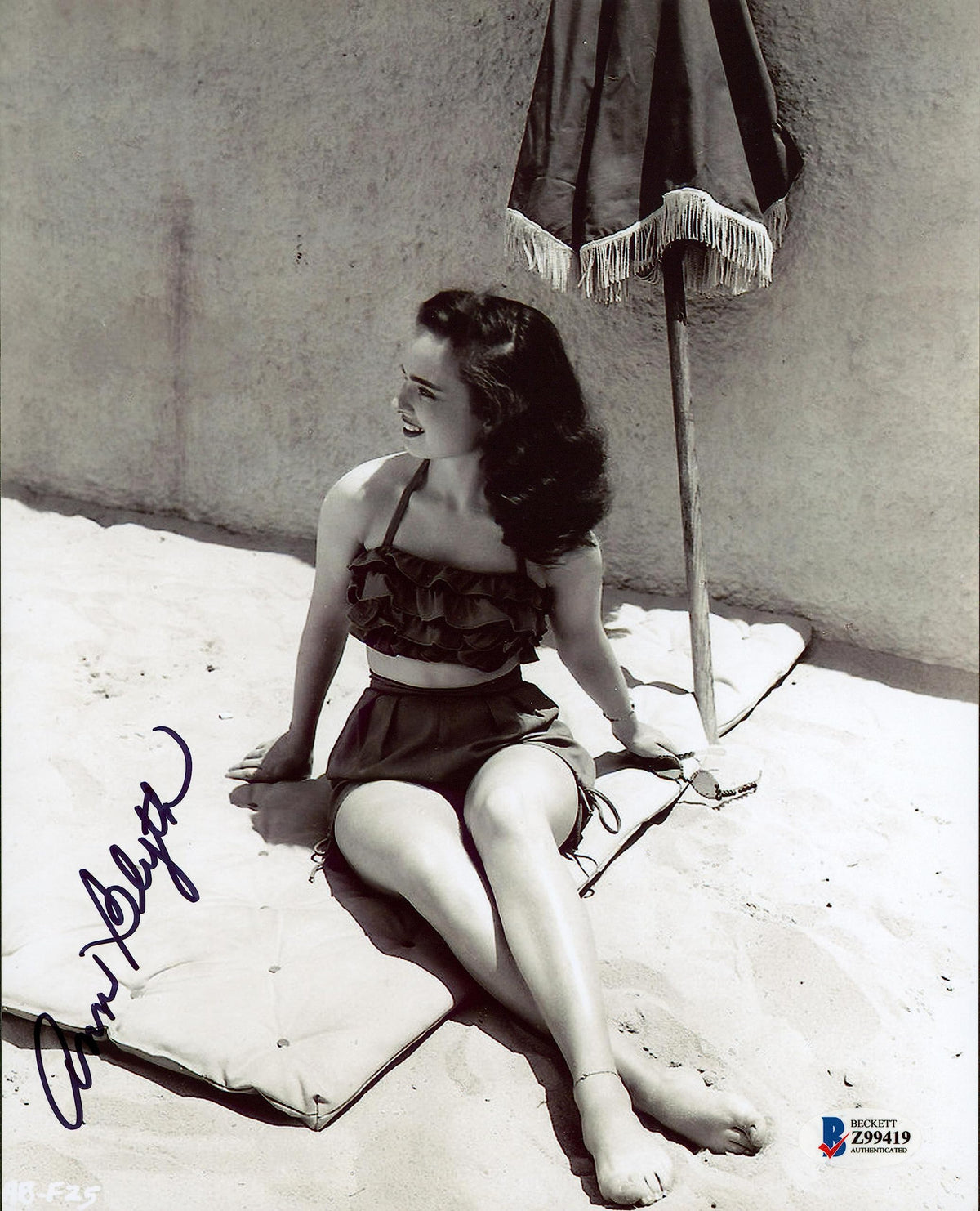 Ann Blyth Our Very Own Authentic Signed 8x10 Photo Autographed BAS #Z99419