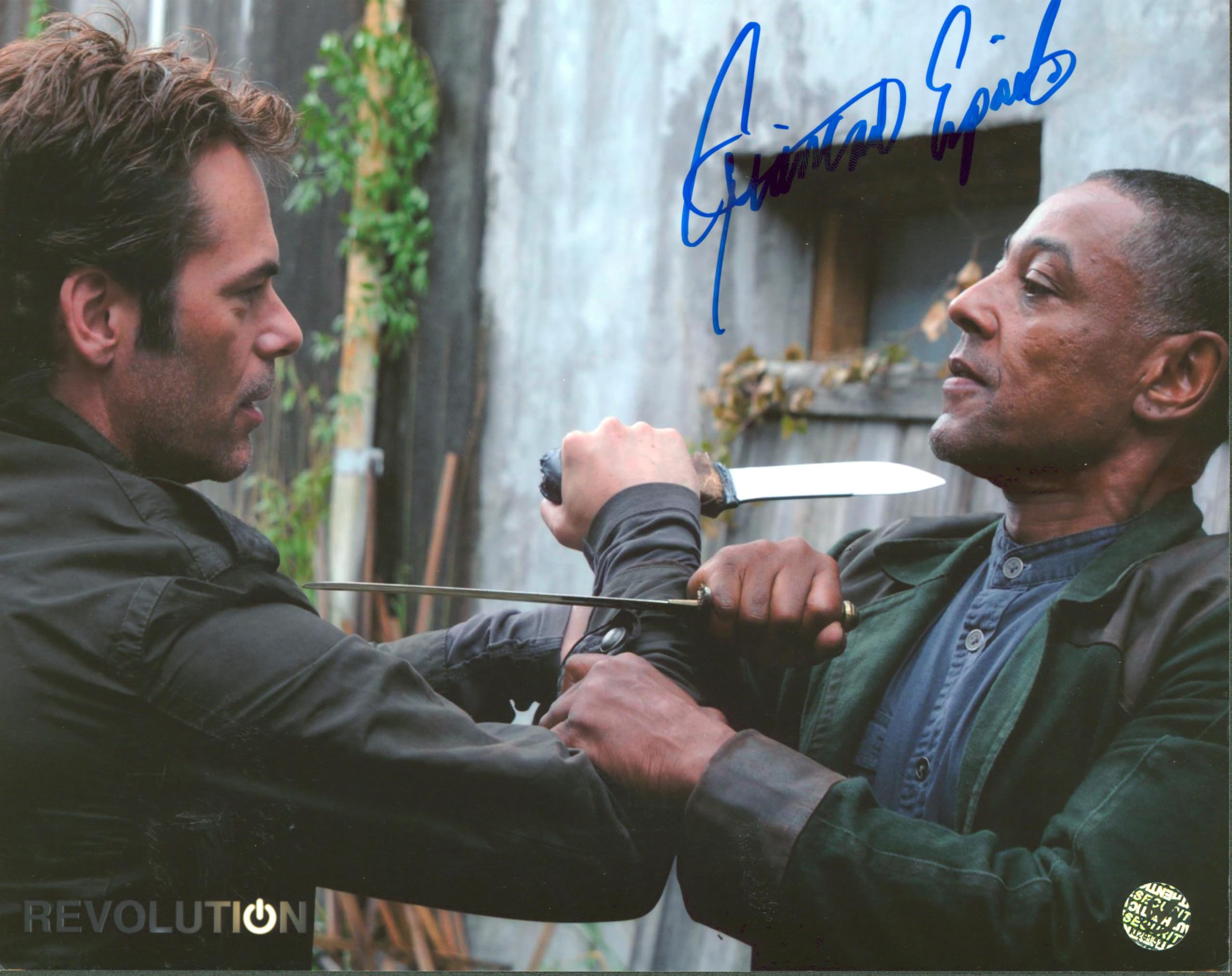 Giancarlo Esposito Revolution Authentic Signed 8x10 Photo Wizard World 4