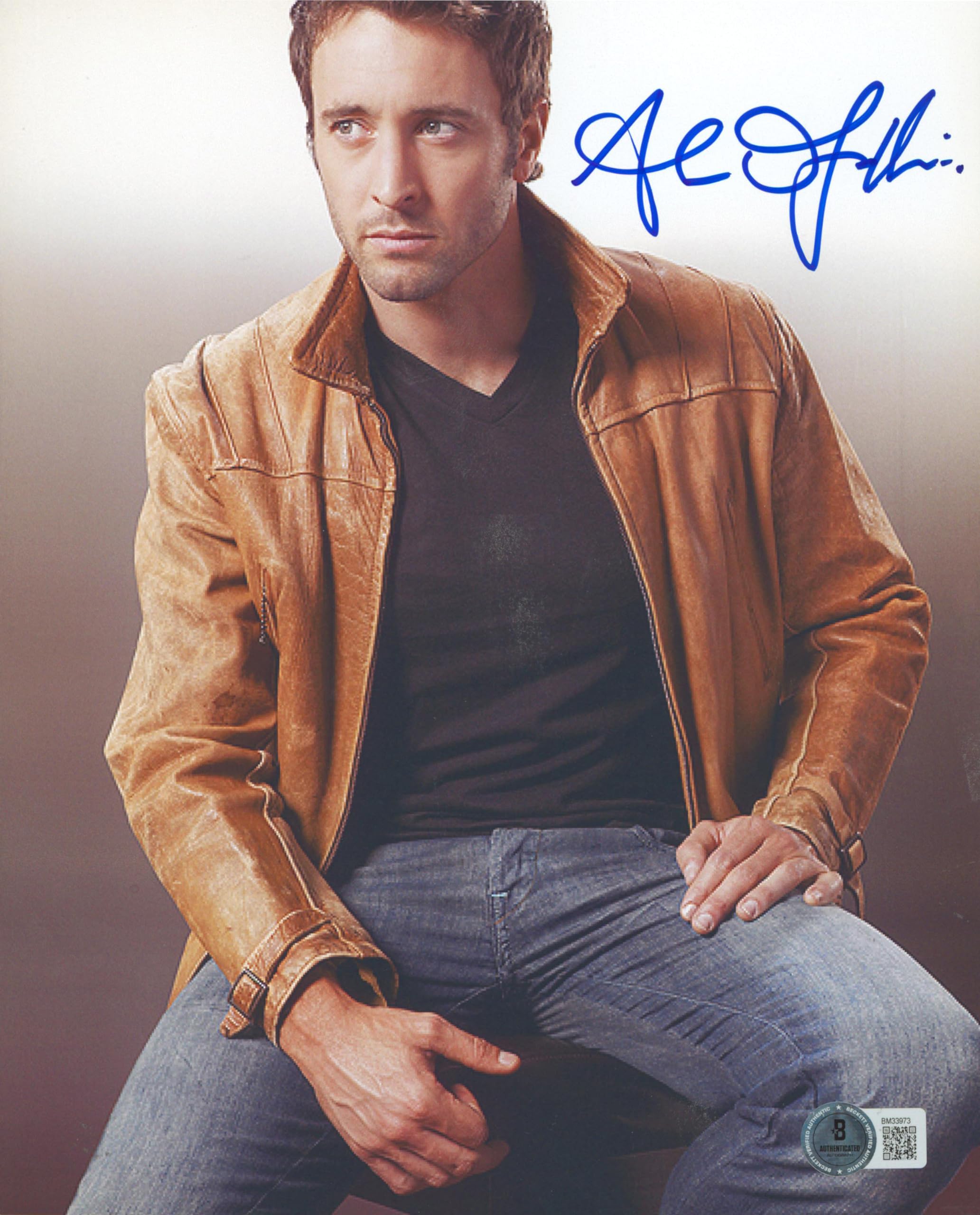 Alex O'Loughlin Moonlight Authentic Signed 8x10 Photo Autographed BAS #BM33973