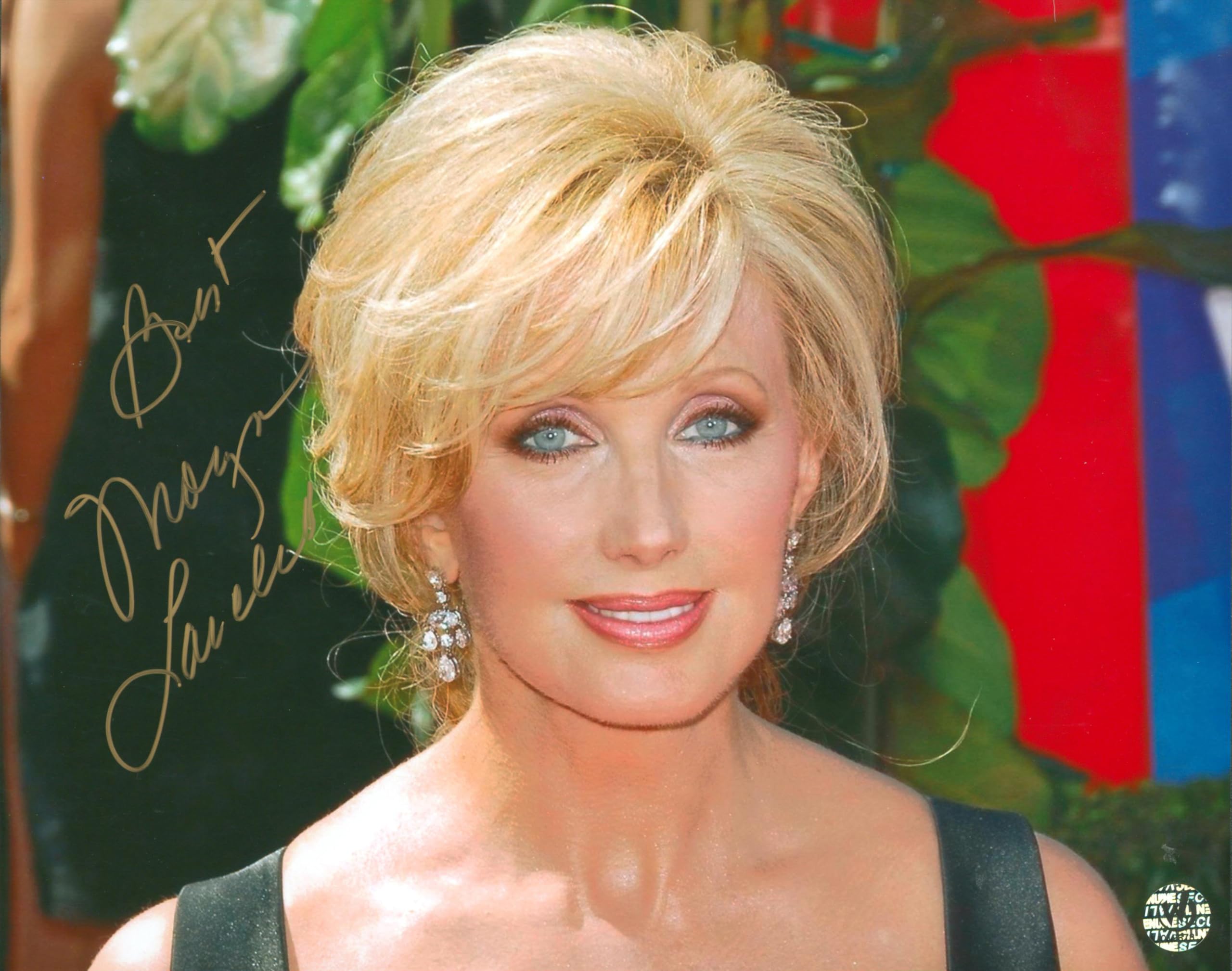 Morgan Fairchild Falcon Crest "Best" Authentic Signed 8x10 Photo Wizard World 4