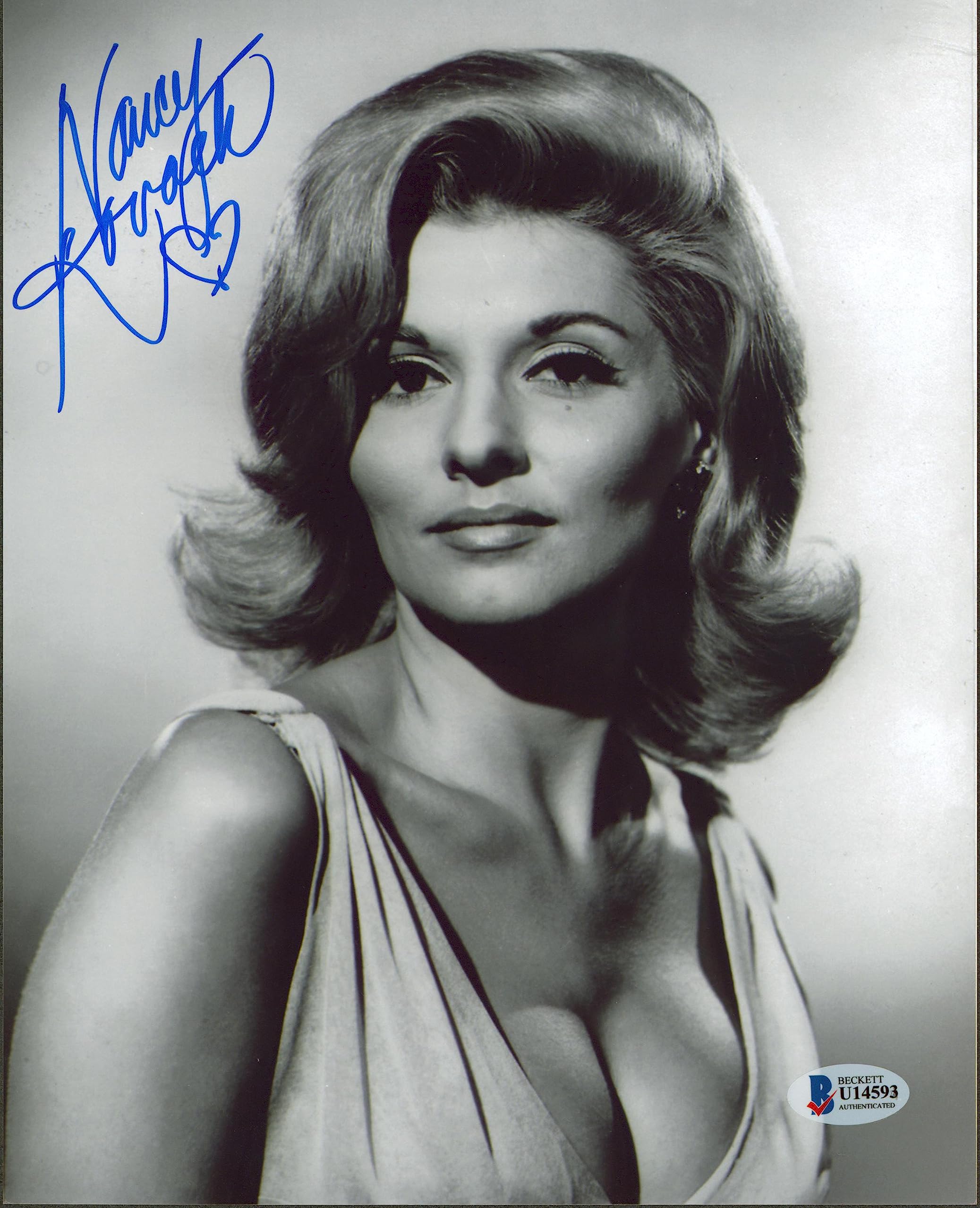 Nancy Kovack Jason and the Argonauts Signed 8x10 Sexy Photo BAS #U14593