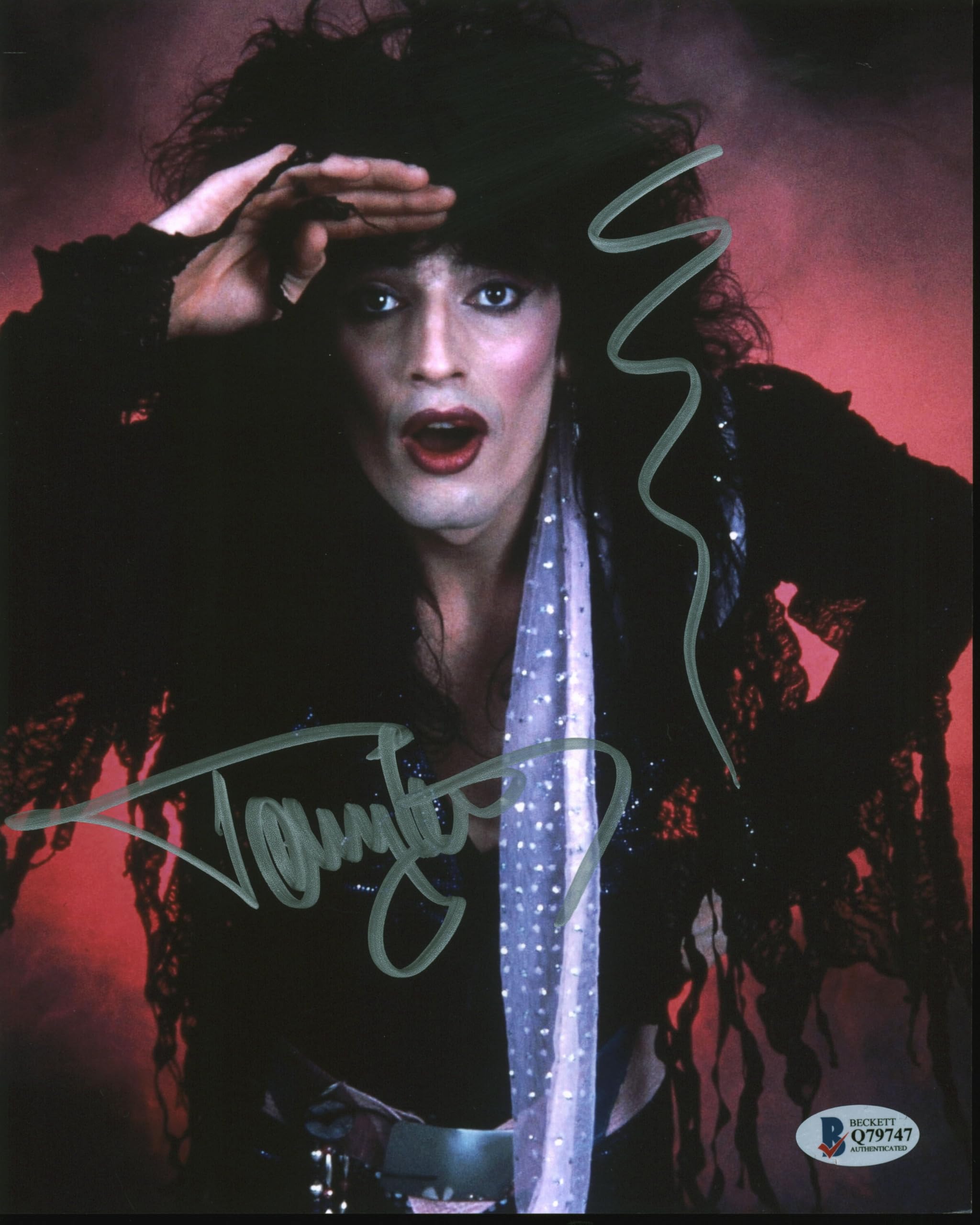 Tommy Lee Motley Crue Authentic Signed 8x10 Photo Autographed BAS #Q79747