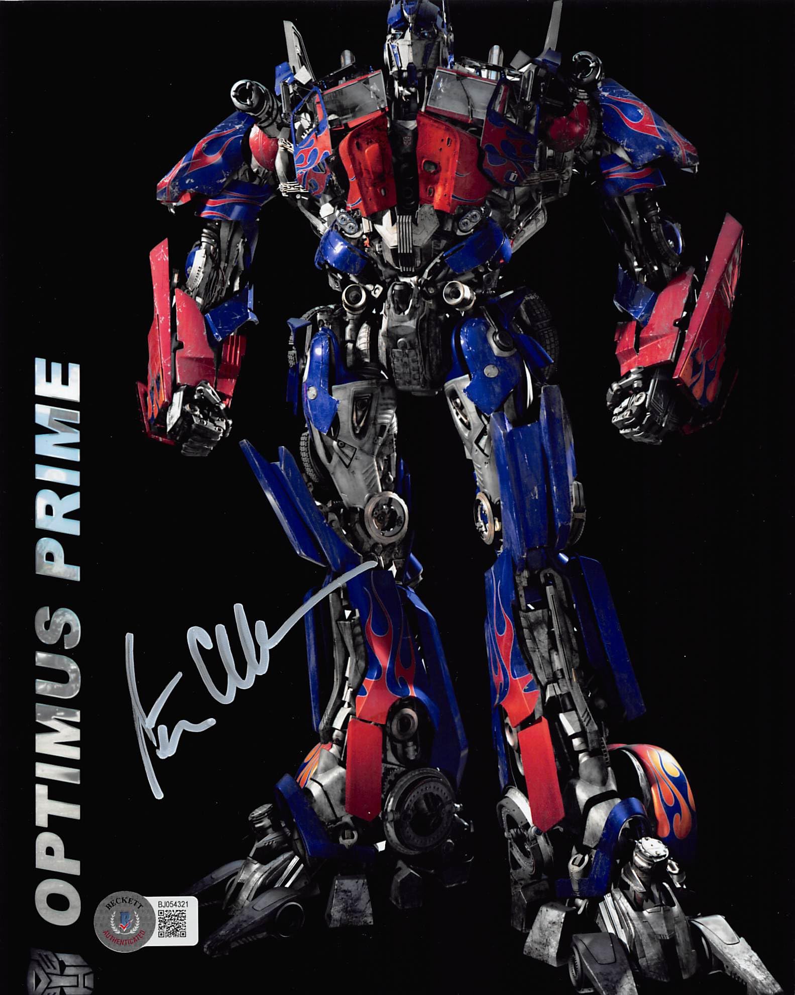 Peter Cullen Transformers Authentic Signed 8x10 Photo Autographed BAS #BJ054321