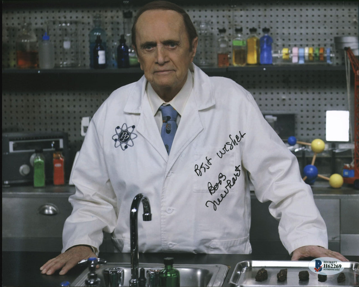 Bob Newhart The Big Bang Theory "Best Wishes" Signed 8x10 Photo BAS #H62269