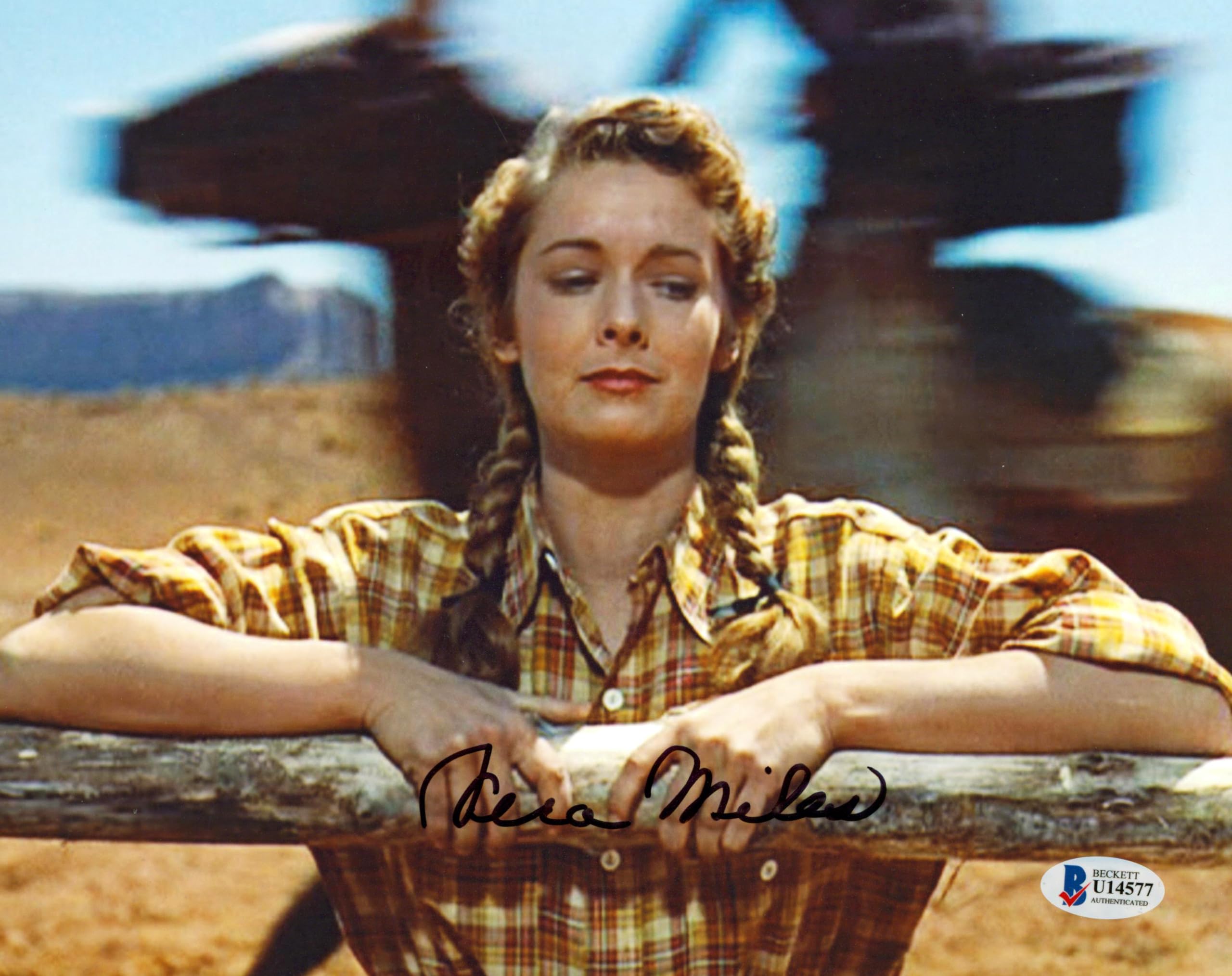 Vera Miles Psycho Authentic Signed 8x10 Photo Autographed BAS #U14577