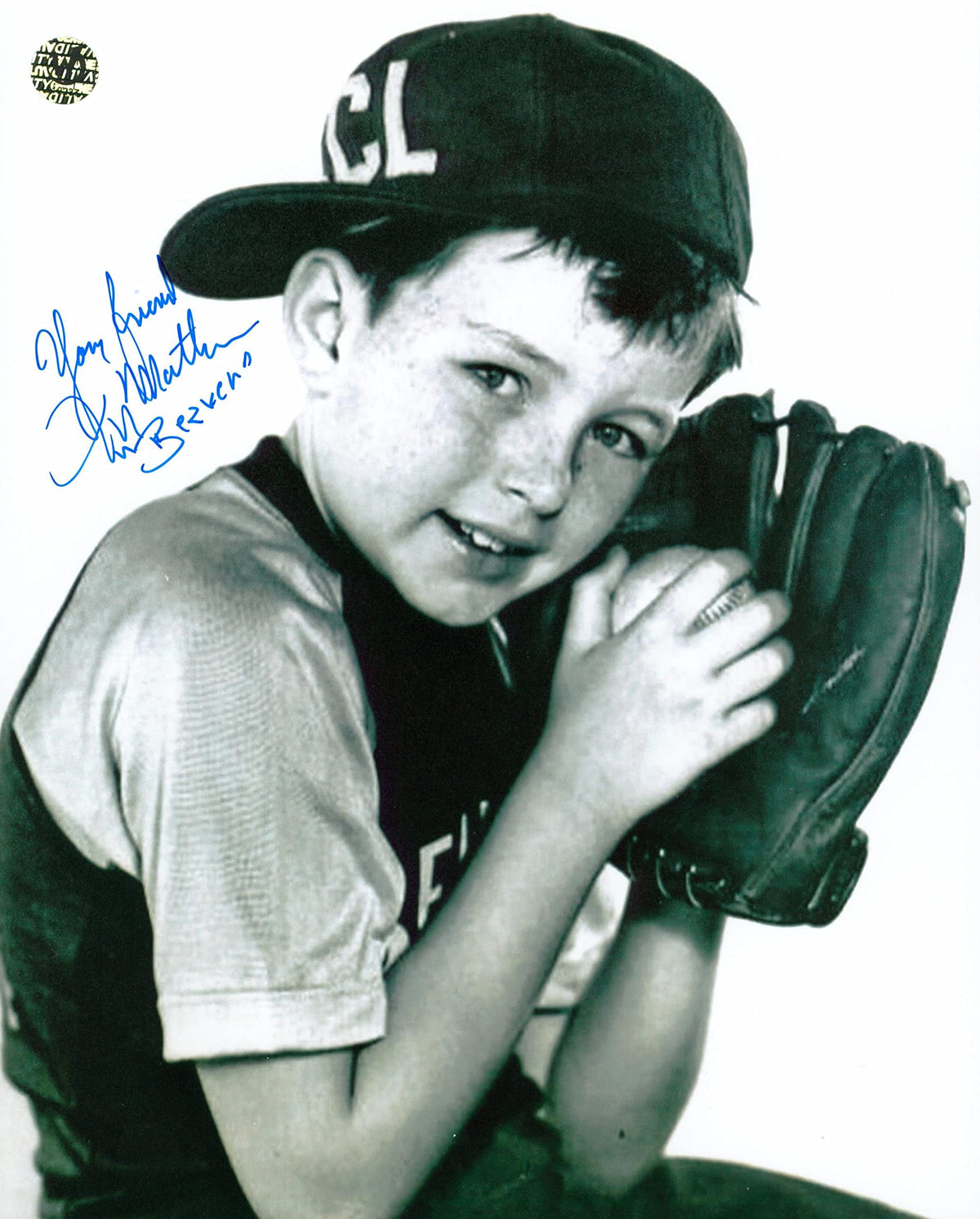 Jerry Mathers Leave It to Beaver Signed 8x10 Photo Wizard World #019237