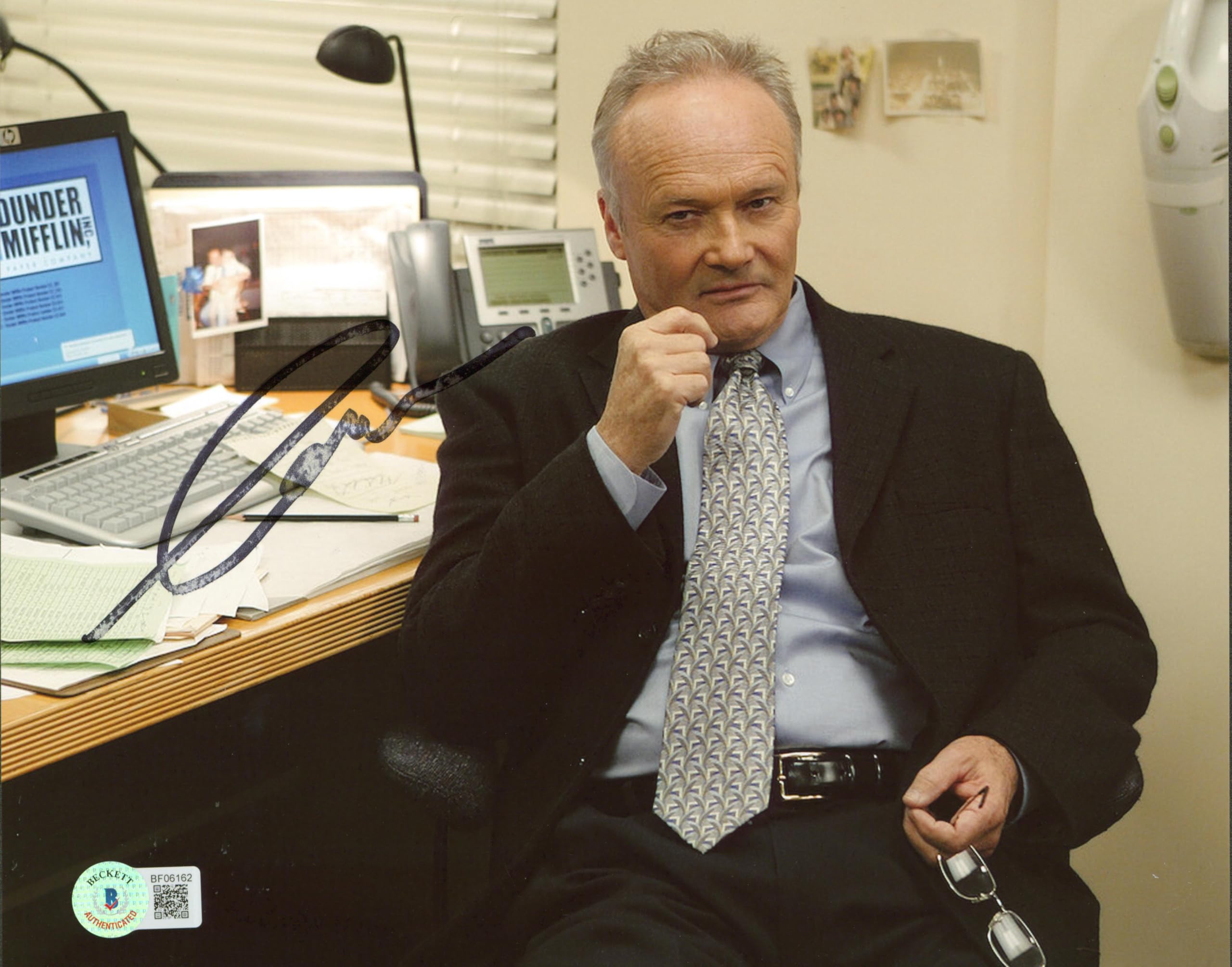 Creed Bratton The Office Authentic Signed 8x10 Photo BAS #BF06162