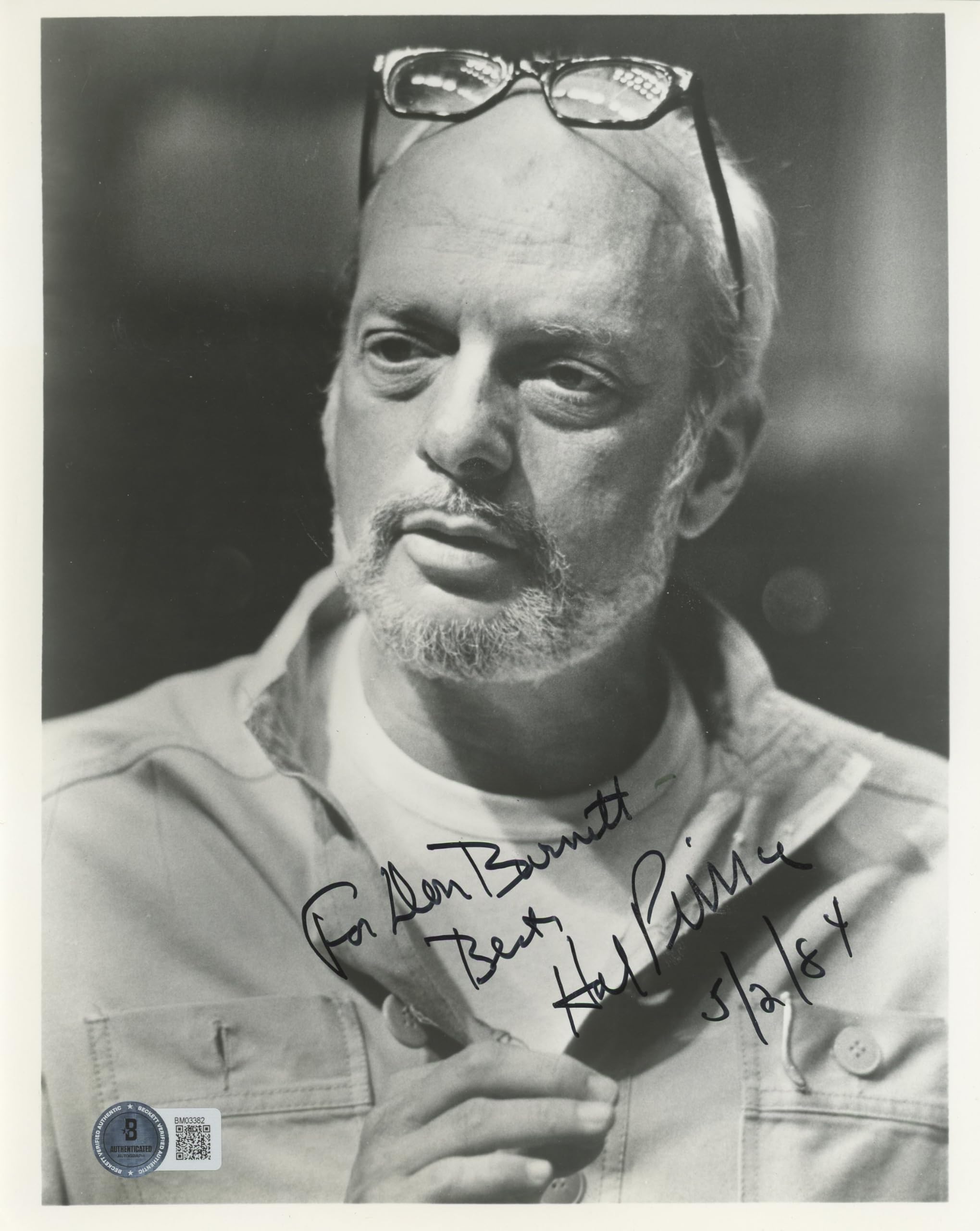 Harold Prince West Side Story "For Allen" Signed 8x10 Photo BAS #BM03382