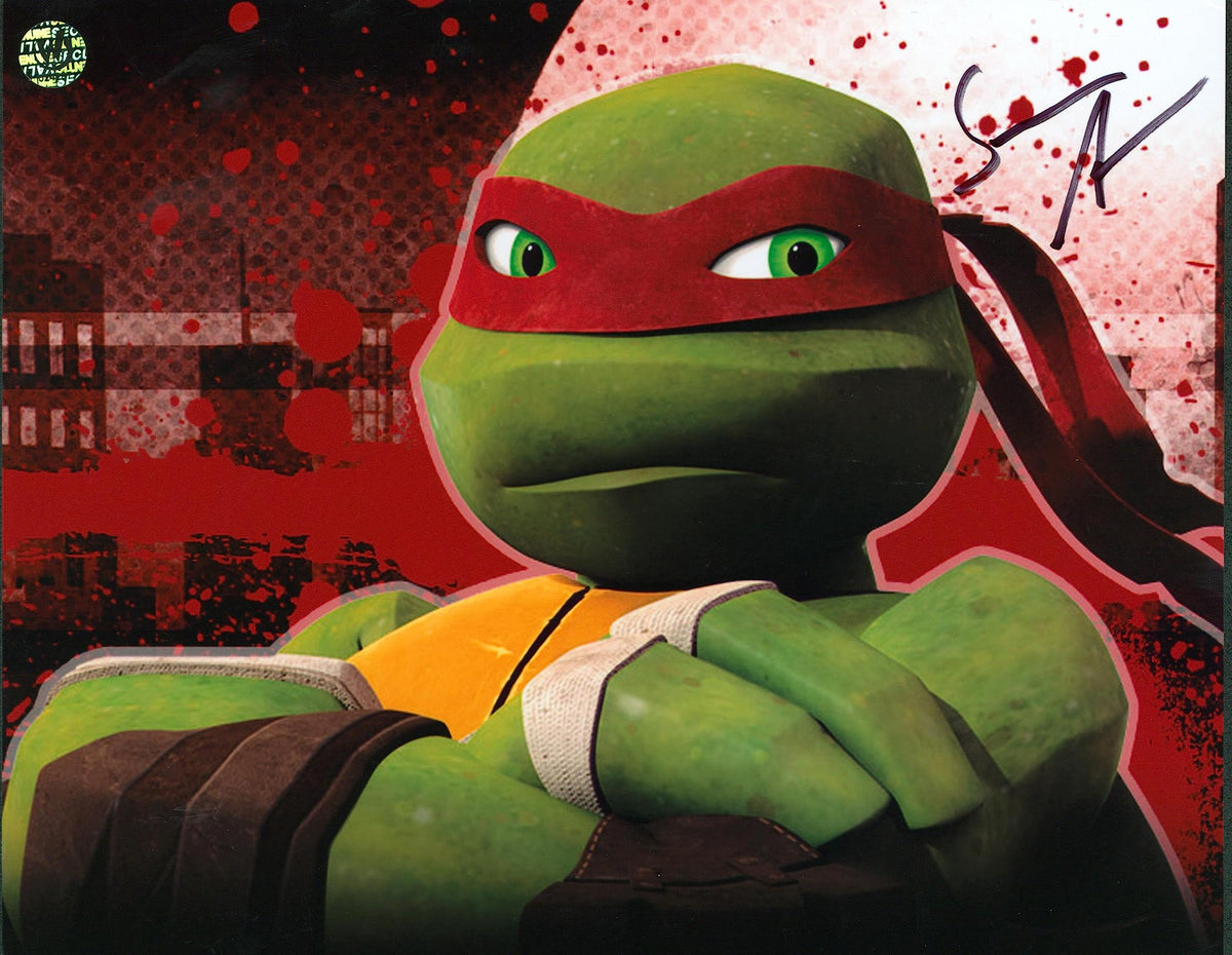 Sean Astin Teenage Mutant Ninja Turtles Signed 8x10 Photo Wizard World #024287